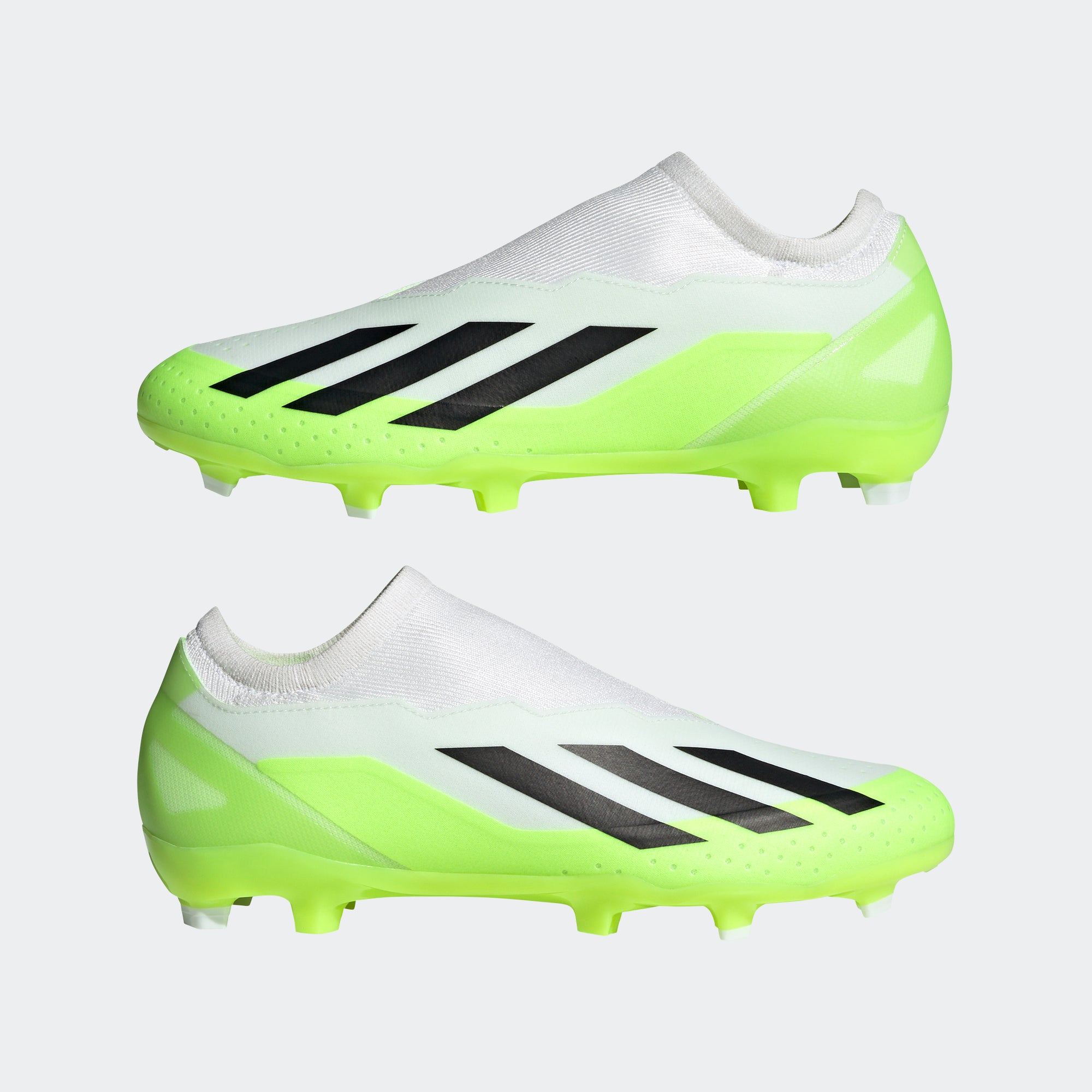 adidas X CRAZYFAST.3 LaceLess FirmGround Soccer Cleats - HQ4515-ADIDAS by adidas | Available at Niky's Sports