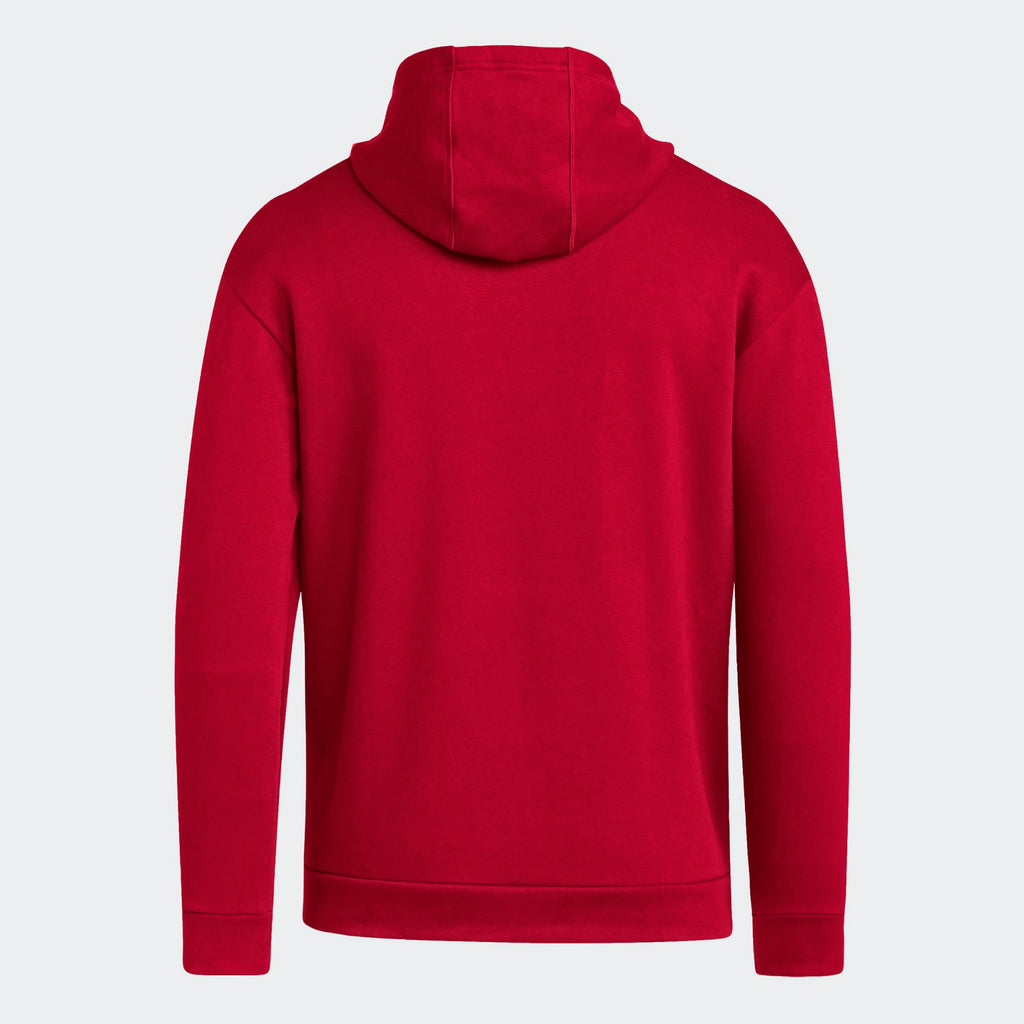 adidas Men's Fleece Hoodie - Red