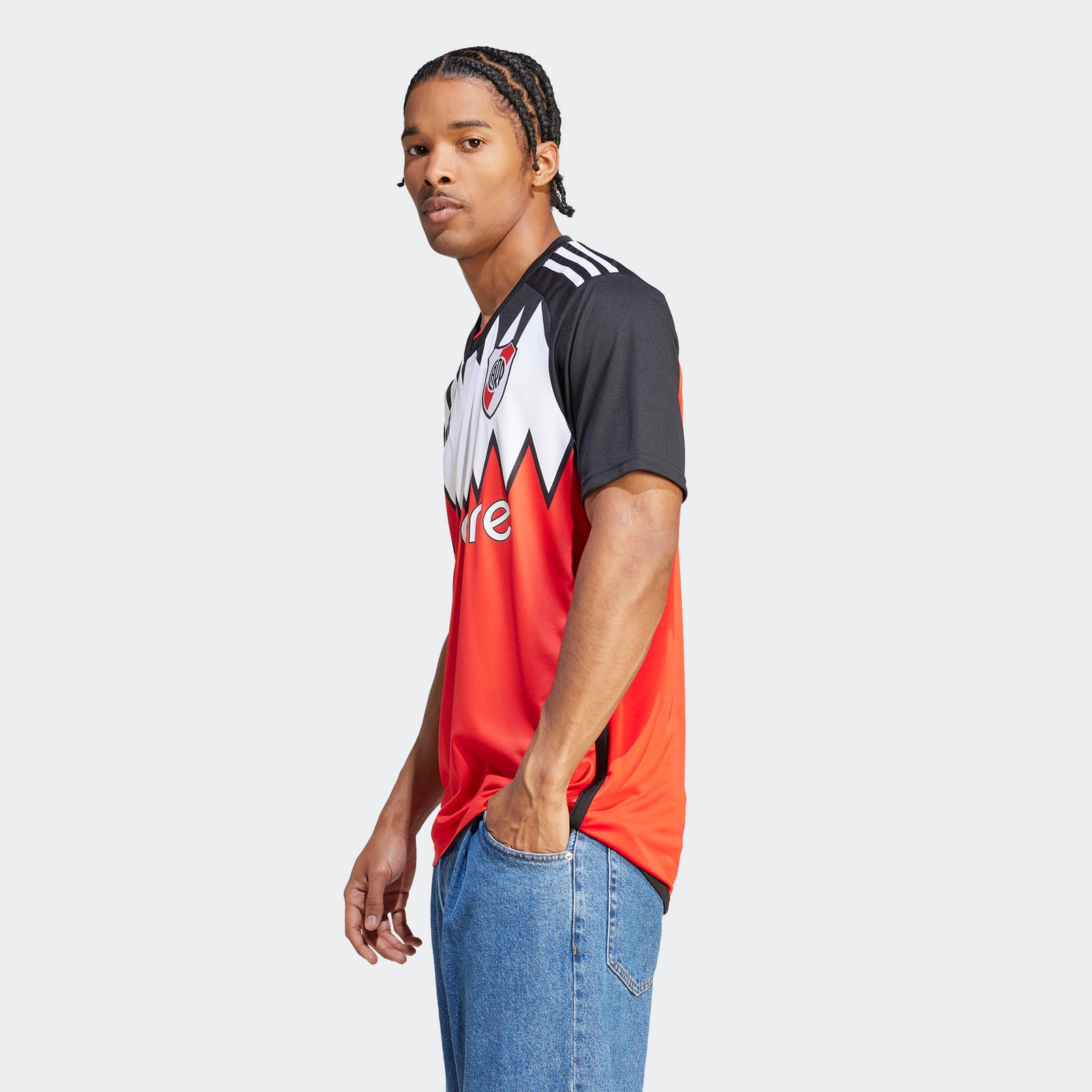 adidas River Plate Away Jersey 23/24 - HT3685-ADIDAS by adidas | Available at Niky's Sports