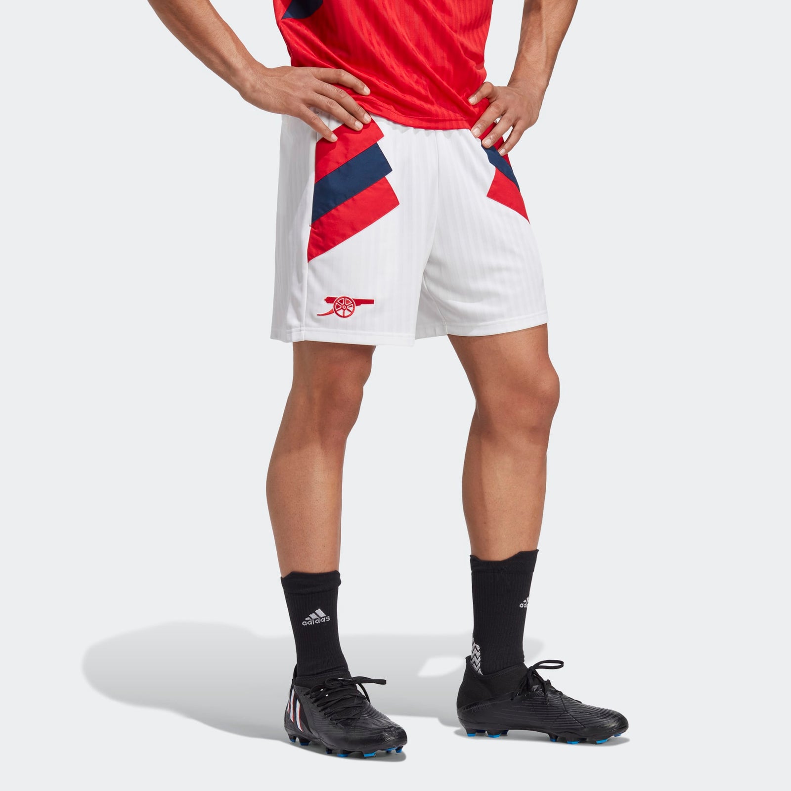 adidas Arsenal Icon Short Men's - HT7150-ADIDAS by adidas | Available at Niky's Sports