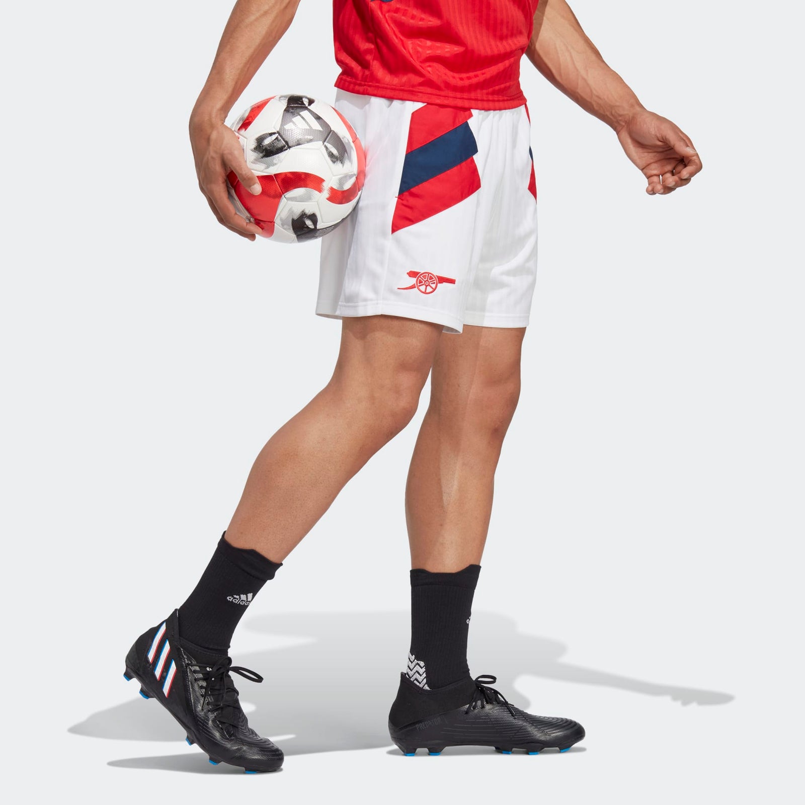 adidas Arsenal Icon Short Men's - HT7150-ADIDAS by adidas | Available at Niky's Sports