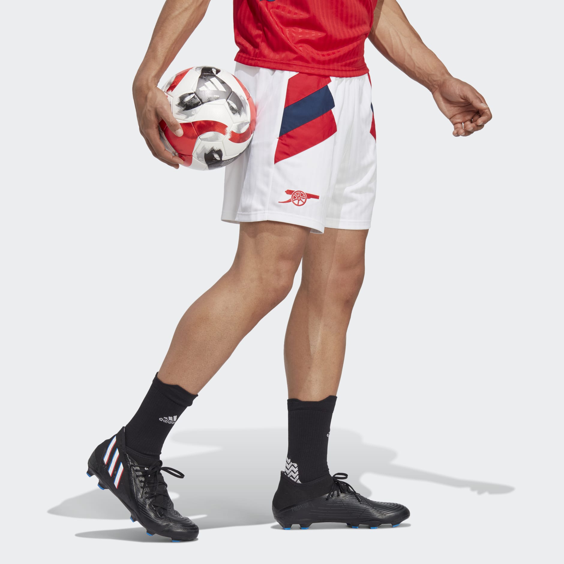 adidas Arsenal Icon Short Men's - HT7150-ADIDAS by adidas | Available at Niky's Sports