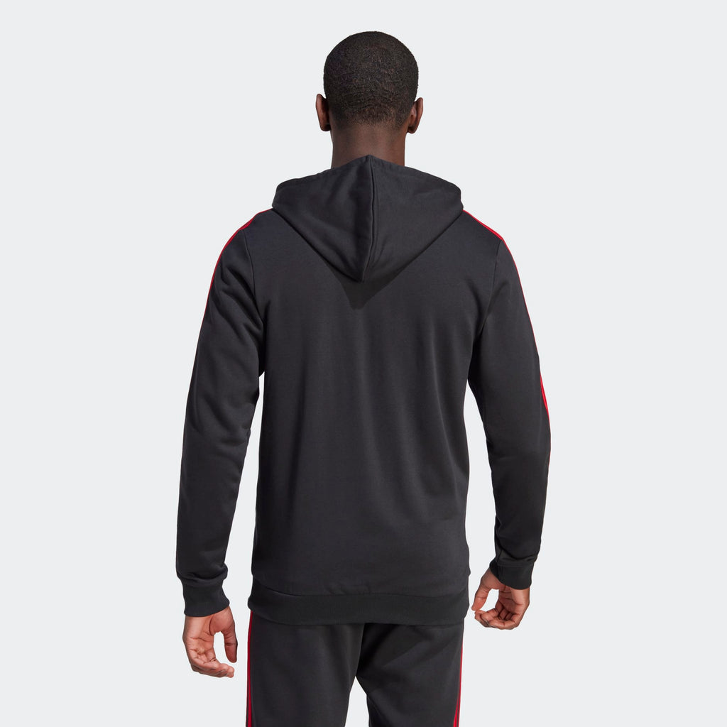 ADIDAS MANCHESTER UNITED DNA FULL-ZIP HOODIE - IA8529-ADIDAS by adidas | Available at Niky's Sports