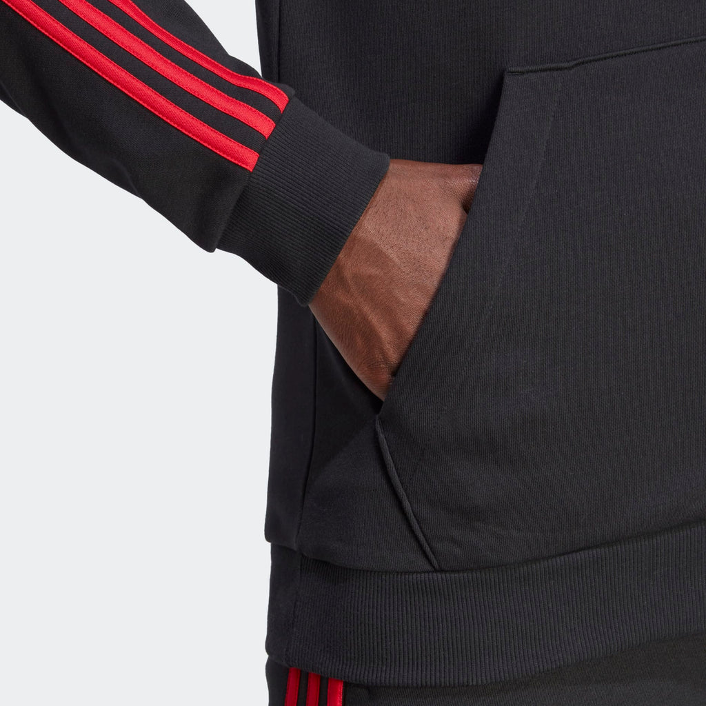 ADIDAS MANCHESTER UNITED DNA FULL-ZIP HOODIE - IA8529-ADIDAS by adidas | Available at Niky's Sports