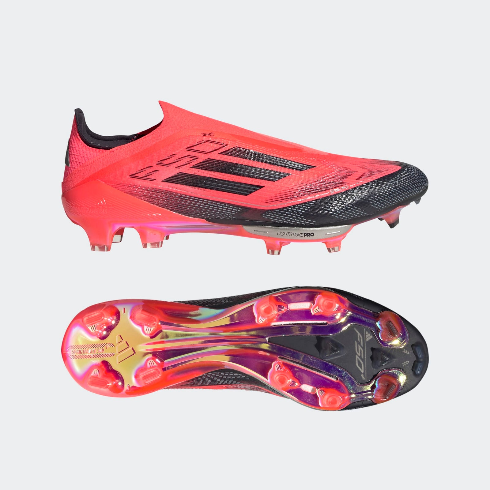 adidas F50+ Firm Ground Soccer Cleats Red/Black