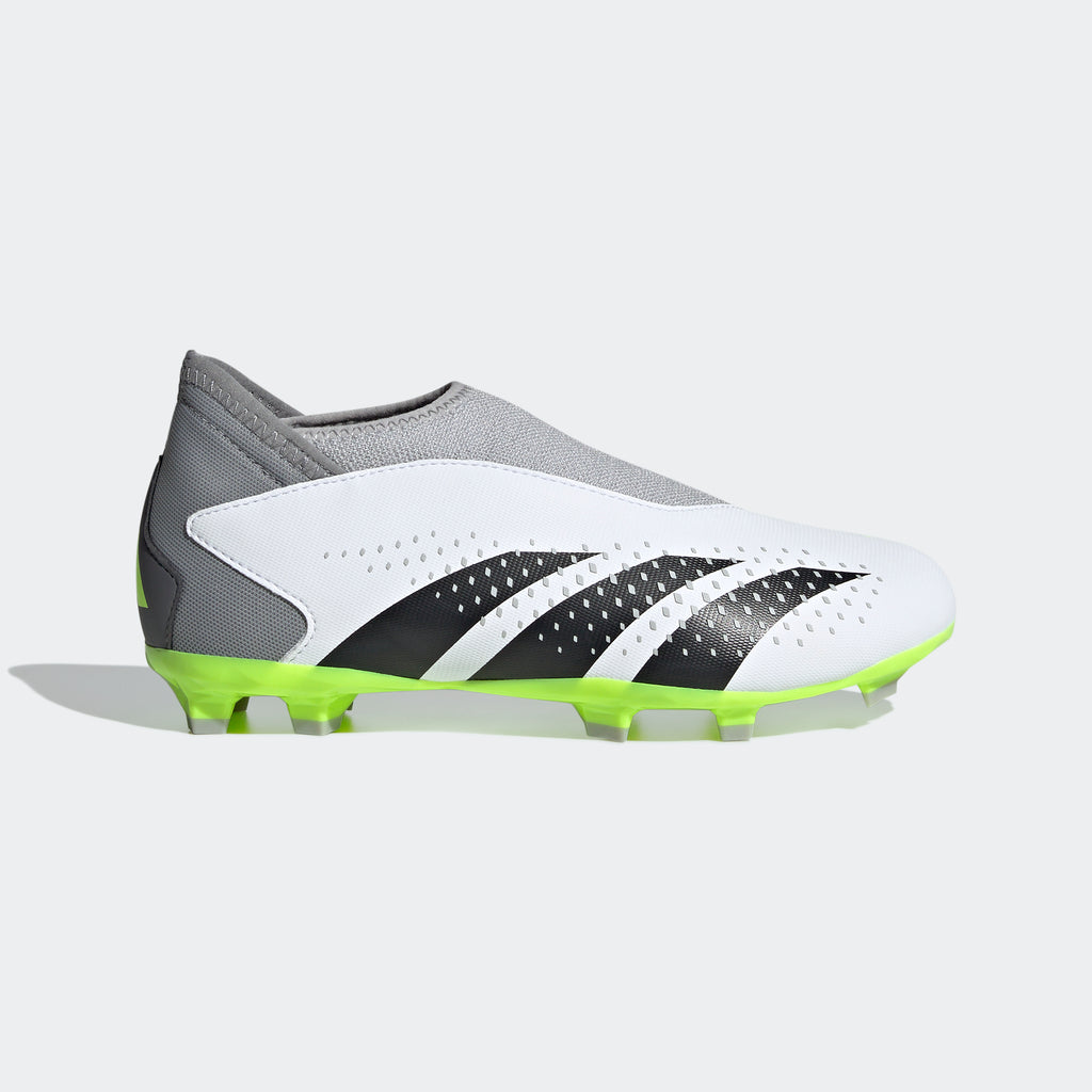 adidas PREDATOR ACCURACY.3 Laceless Firm Ground Youth Soccer Cleats - IF2265-ADIDAS by adidas | Available at Niky's Sports