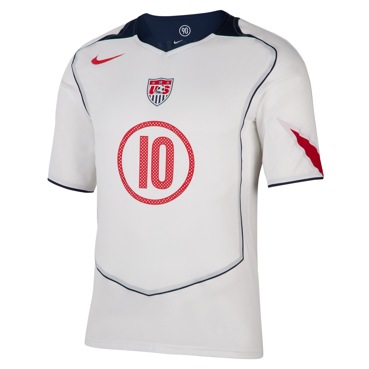 NIKE LANDON DONOVAN USMNT 2004 TOTAL 90 REISSUE MEN'S SOCCER REPLICA JERSEY - IF2944-100-NIKE by Nike | Available at Niky's Sports