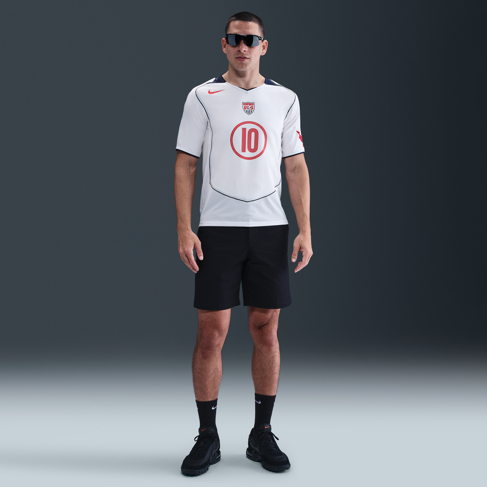 NIKE LANDON DONOVAN USMNT 2004 TOTAL 90 REISSUE MEN'S SOCCER REPLICA JERSEY - IF2944-100-NIKE by Nike | Available at Niky's Sports