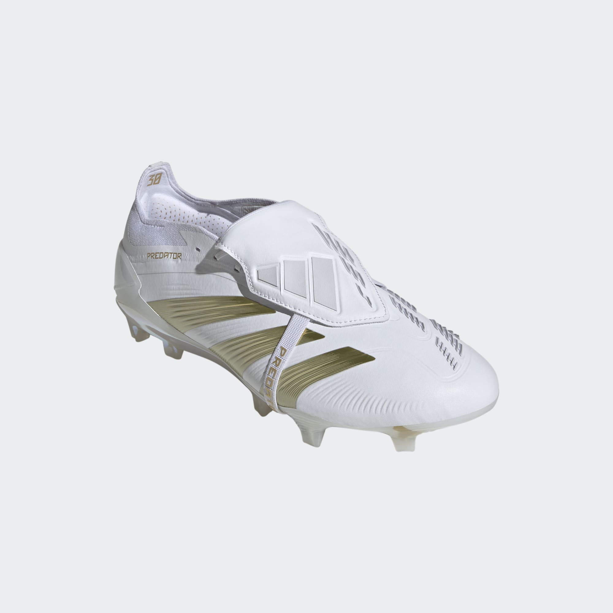 ADIDAS PREDATOR ELITE FOLD-TONGUE FIRM GROUND SOCCER CLEATS