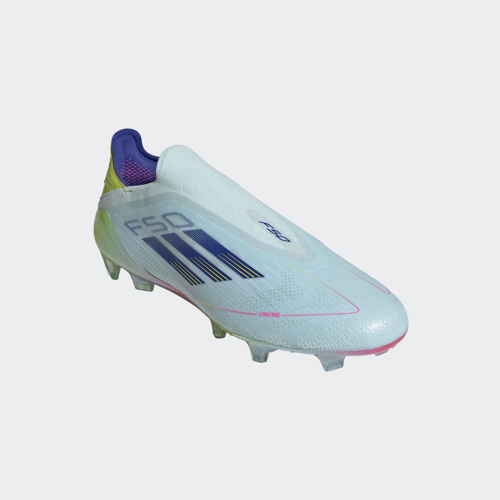 adidas F50 ELITE LACELESS FIRM GROUND SOCCER CLEATS - IH0107-ADIDAS by adidas | Available at Niky's Sports