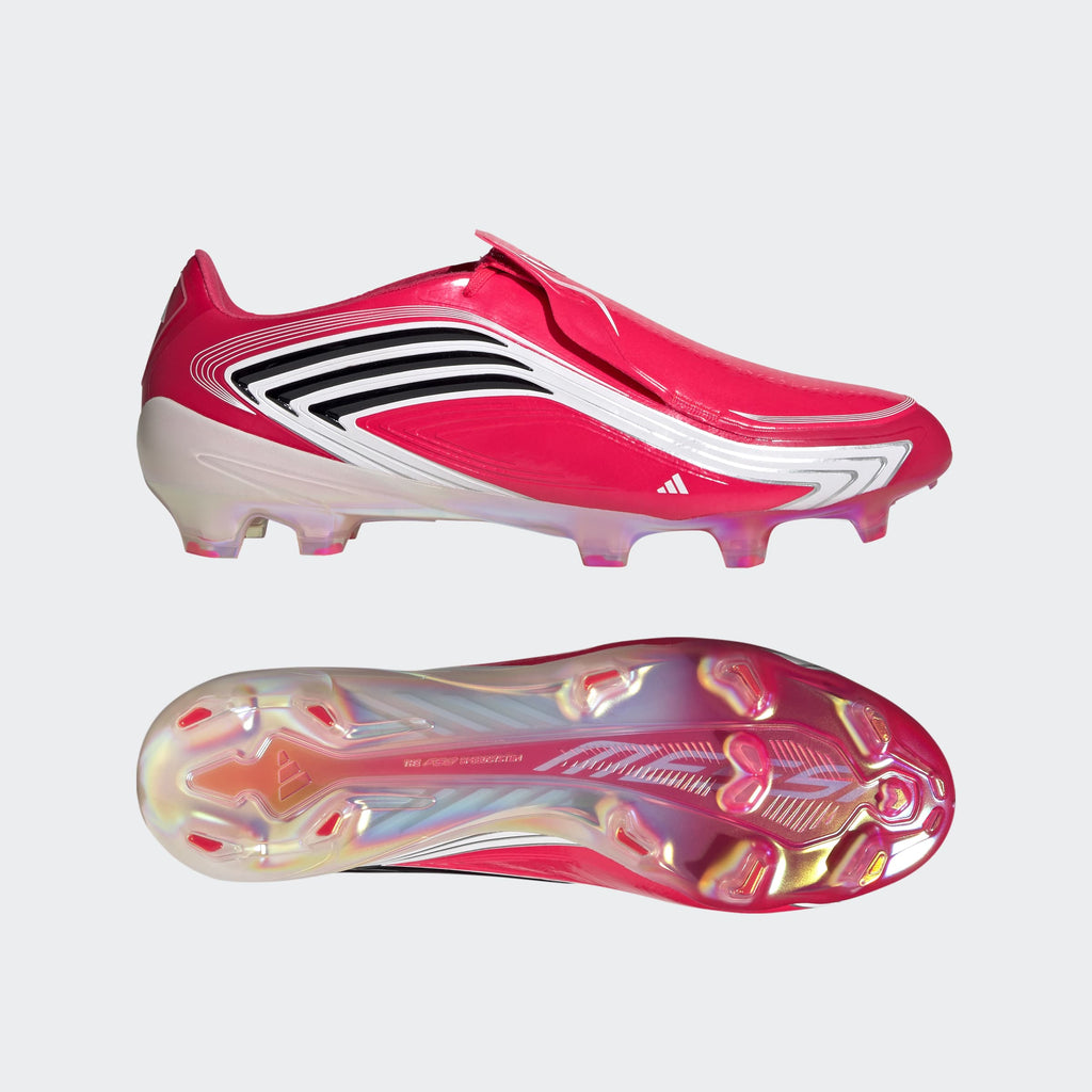 adidas F50 Messi Elite FG Soccer Cleats in Lucid Red, Core Black and Pure Ruby