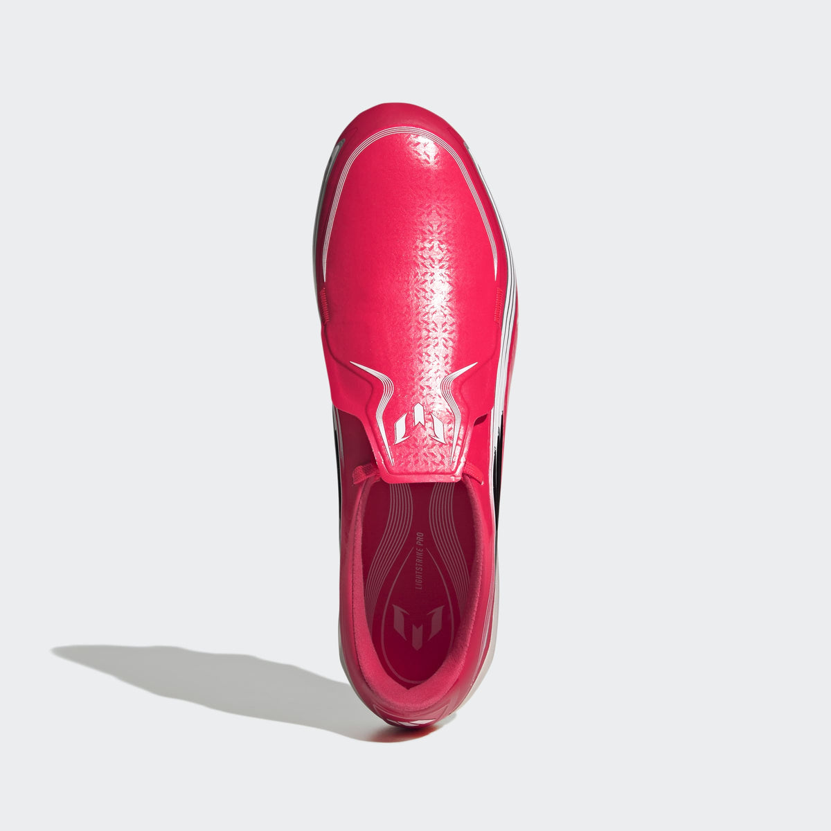 adidas F50 Messi Elite FG Soccer Cleats in Lucid Red, Core Black and Pure Ruby