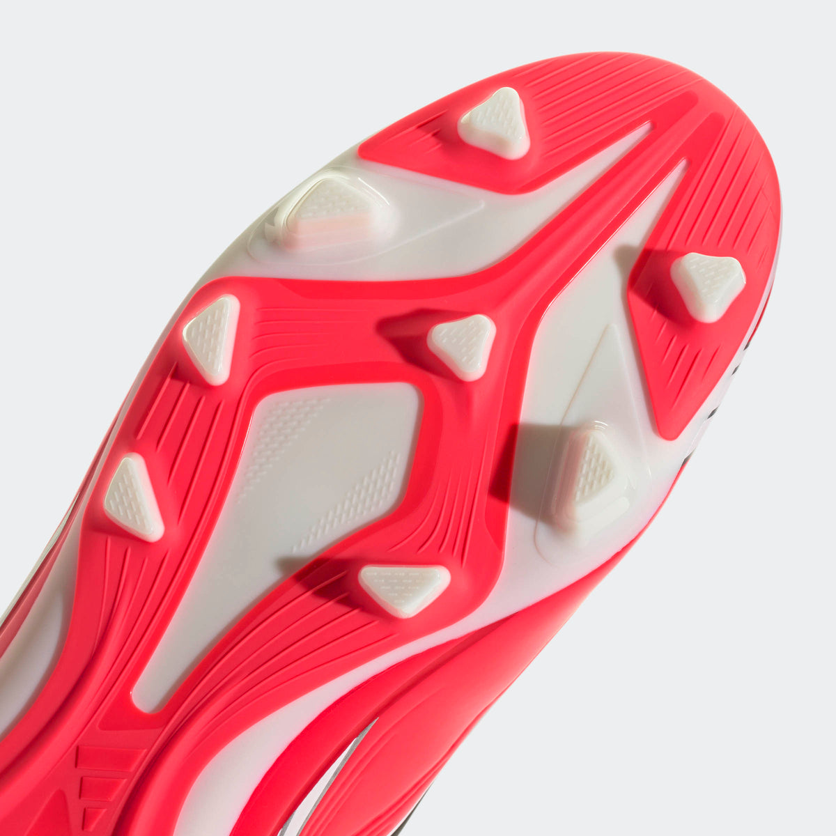 adidas F50 Messi Club FG/MG Soccer Cleats in Lucid Red, Core Black and Pure Ruby