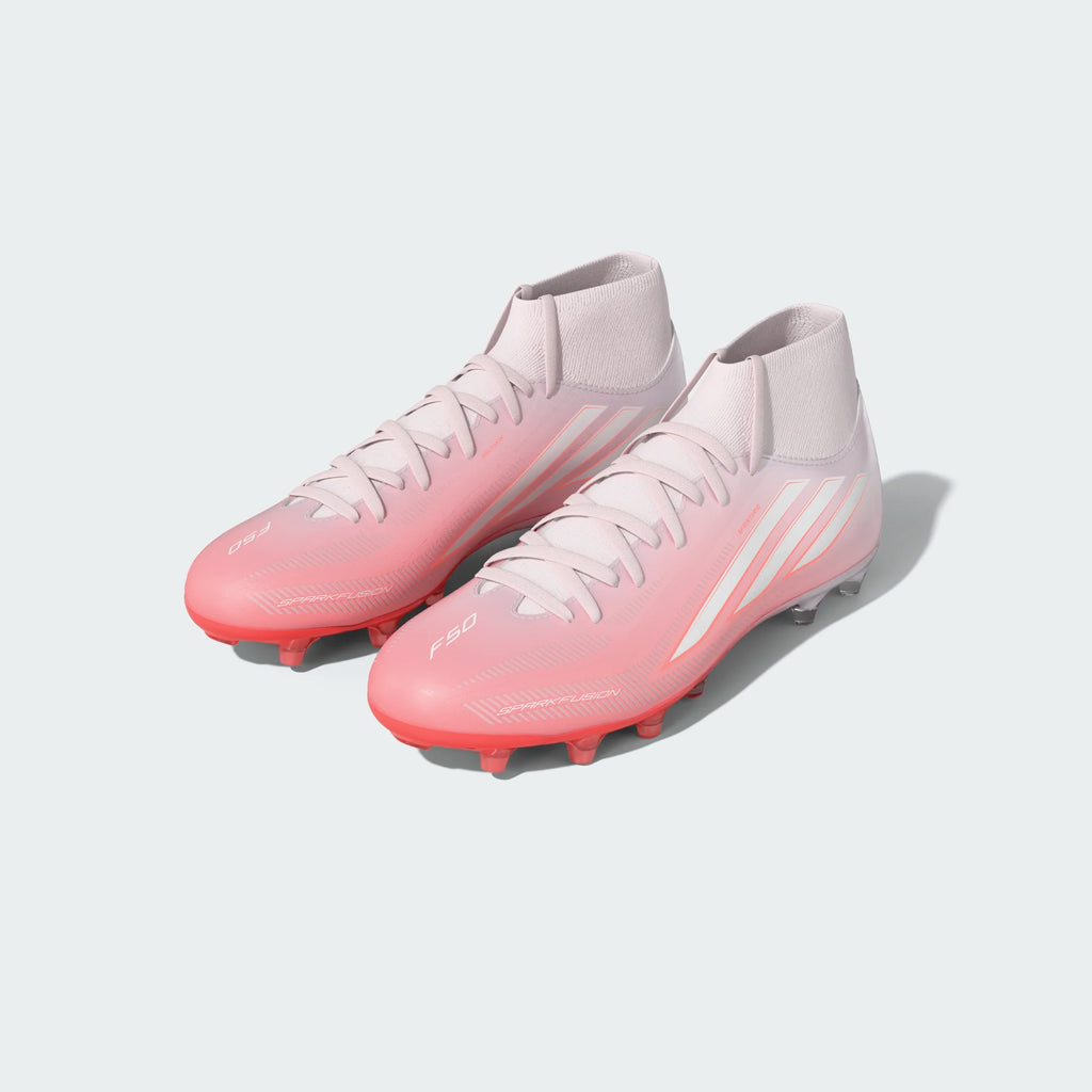 ADIDAS F50 Sparkfusion League Mid Cut Firm Ground / Artificial Grass Football Boots - IH4488 by Adidas | Available at Niky's Sports