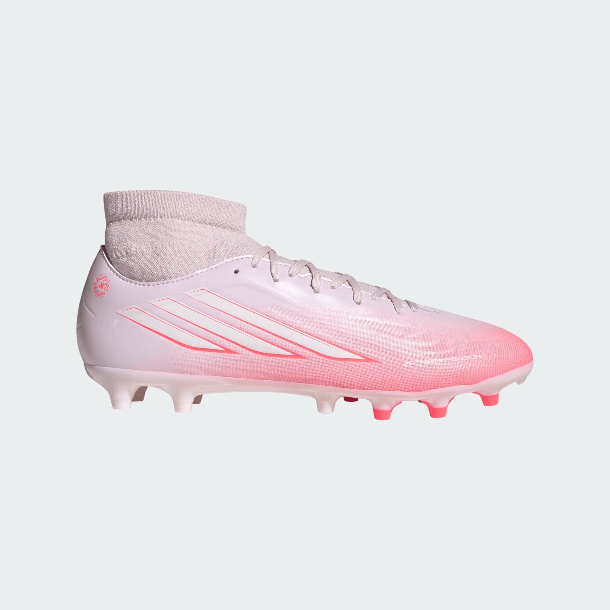 ADIDAS F50 Sparkfusion Club Mid Cut Firm Ground / Artificial Grass Football Boots - IH4624 by Adidas | Available at Niky's Sports
