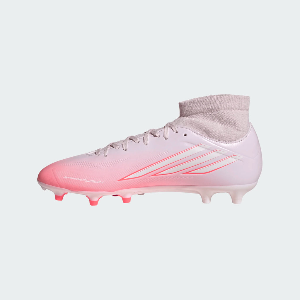 ADIDAS F50 Sparkfusion Club Mid Cut Firm Ground / Artificial Grass Football Boots - IH4624 by Adidas | Available at Niky's Sports