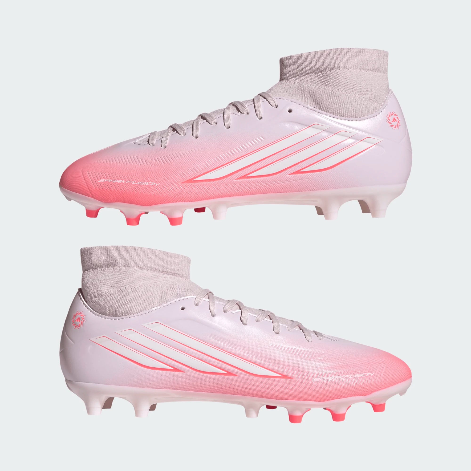 ADIDAS F50 Sparkfusion Club Mid Cut Firm Ground / Artificial Grass Football Boots - IH4624 by Adidas | Available at Niky's Sports