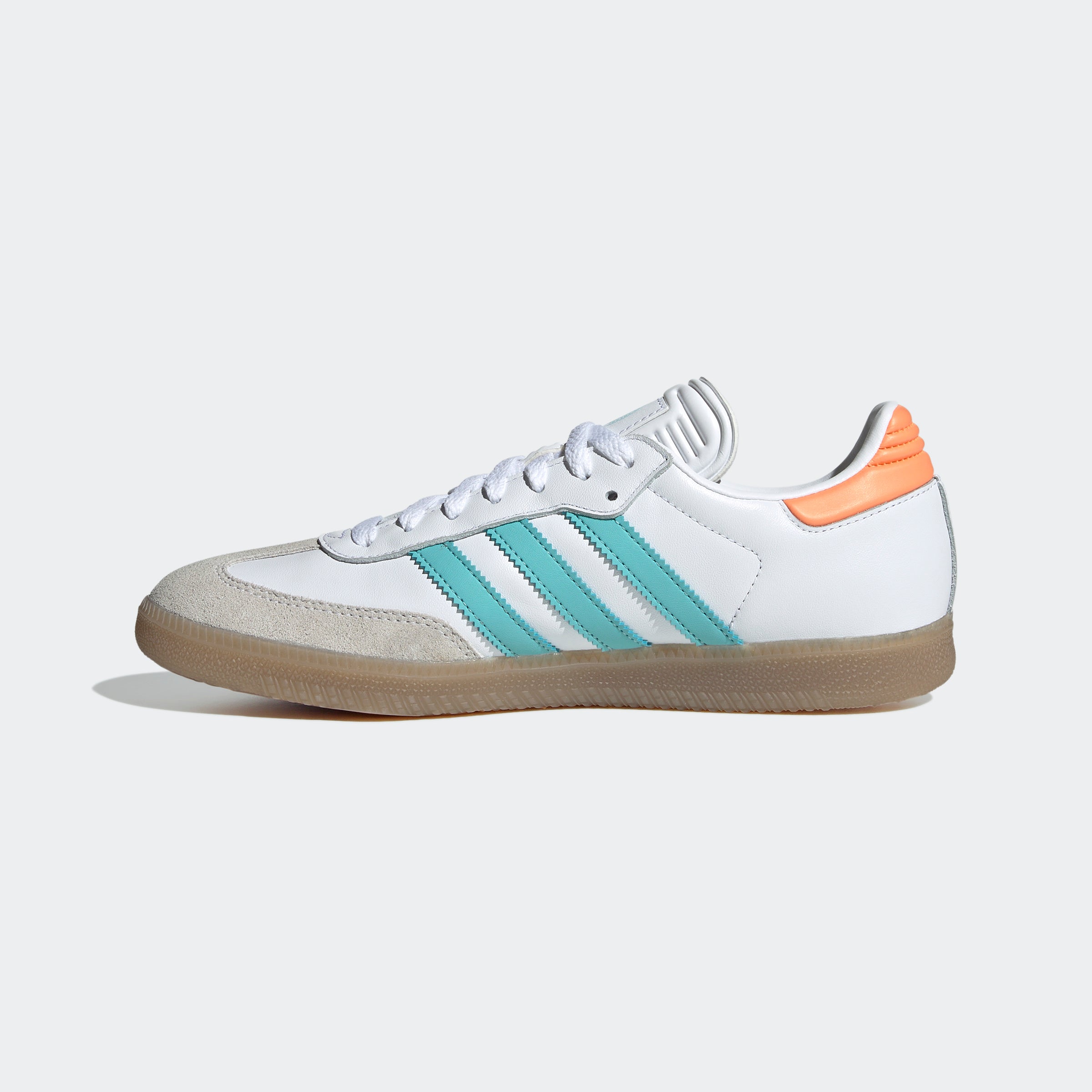 adidas Men's Inter Miami Samba Indoor White/Mint, 10 adidas Men's Inter Miami Samba Indoor White/Mint, 10