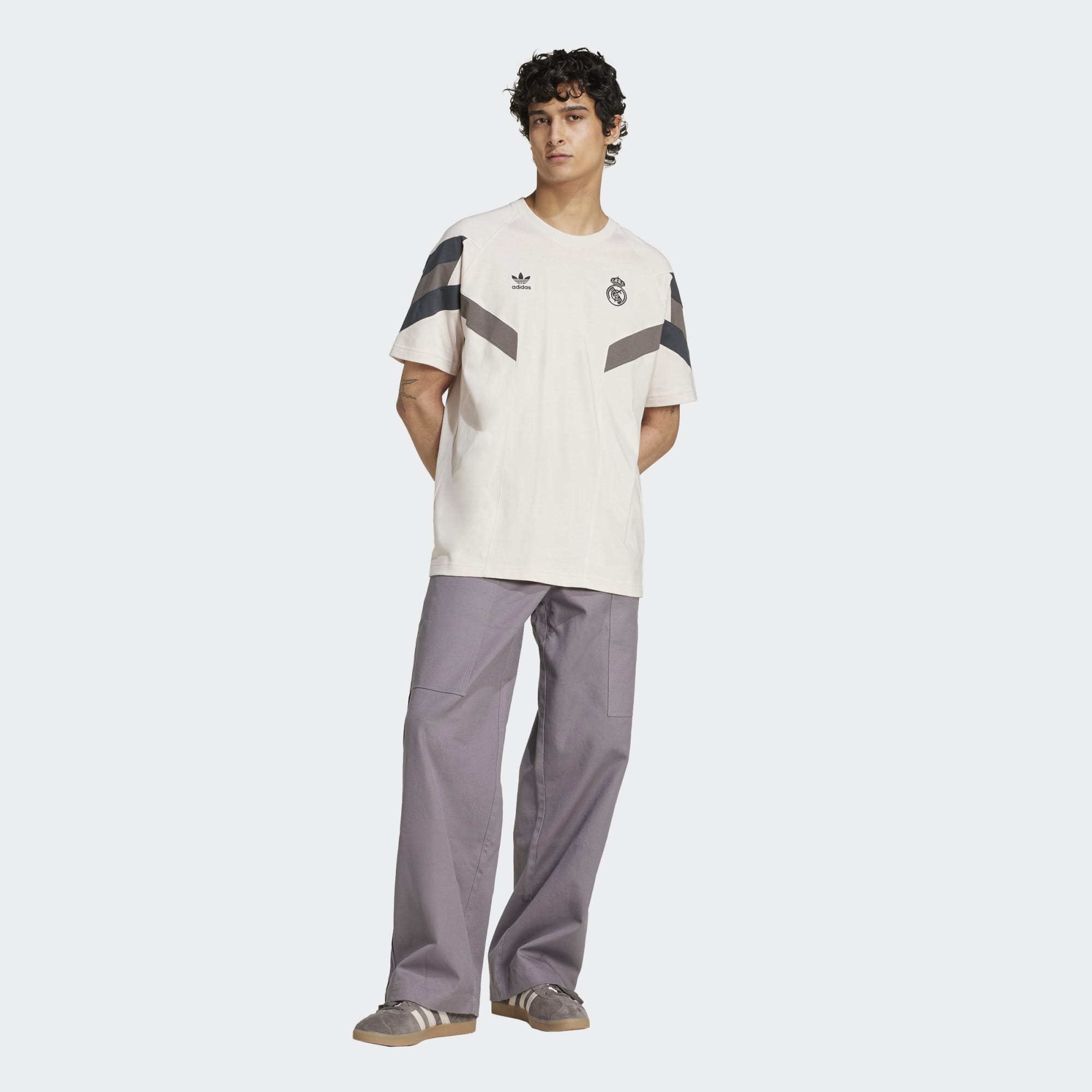 Adidas Men's Real Madrid Originals Trefoil Tee - IM7467-ADIDAS by adidas | Available at Niky's Sports