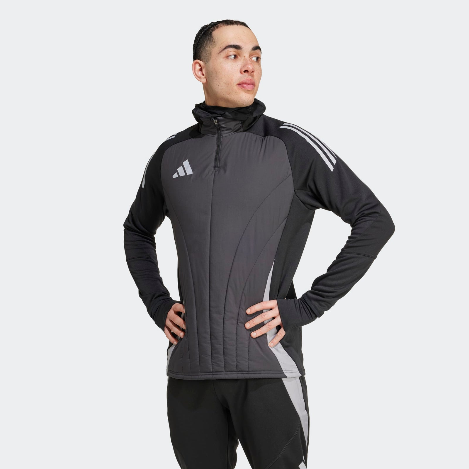 adidas Tiro24ジャージ 黒/グレー adidas ジャージ 黒/グレーtiro24 Adidas Tiro 24 Training Top