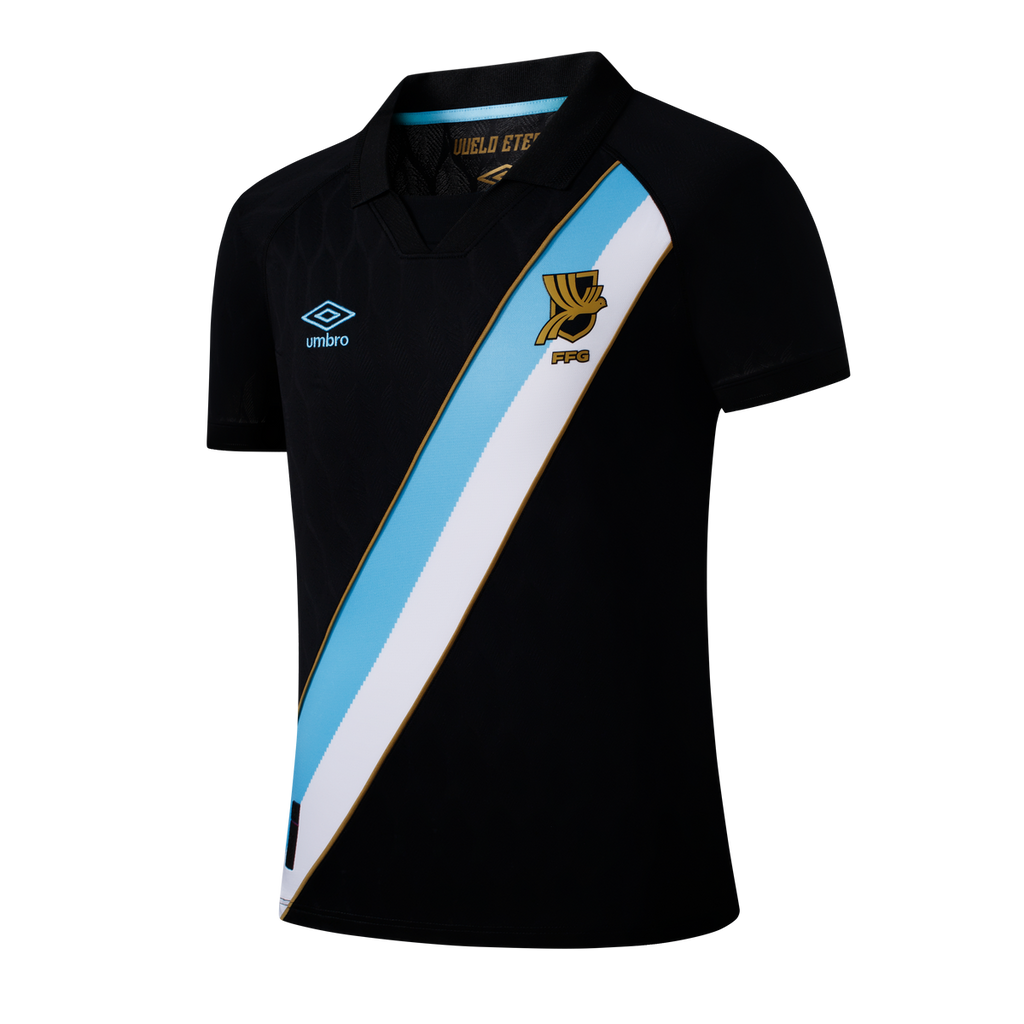 Umbro Guatemala Men's Away Jersey 2026 - GUAJS526103-BK1-UMBRO by Umbro | Available at Niky's Sports