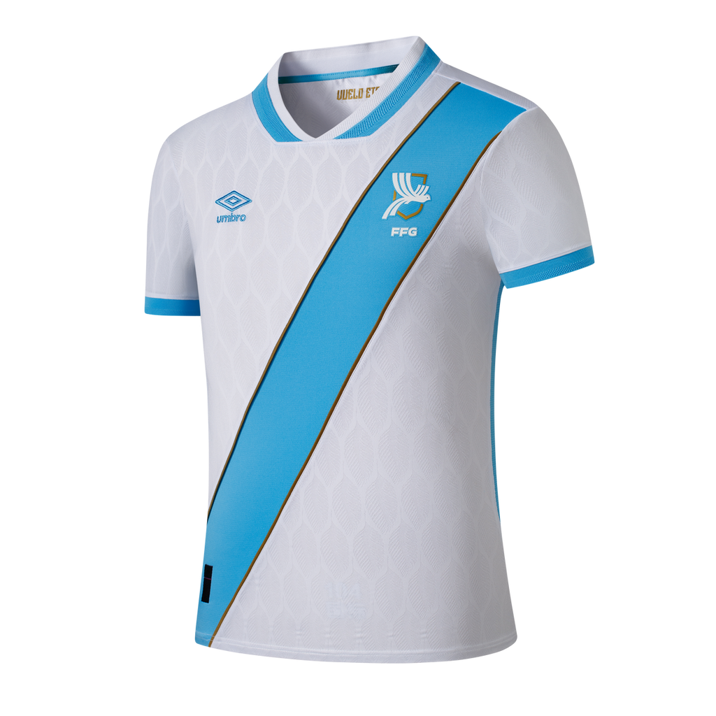 Umbro Guatemala Men's Home Jersey 2026 - GUAJS526101-WH1-UMBRO by Umbro | Available at Niky's Sports