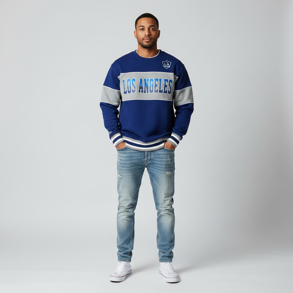 Mitchell and Ness LA Galaxy Crew