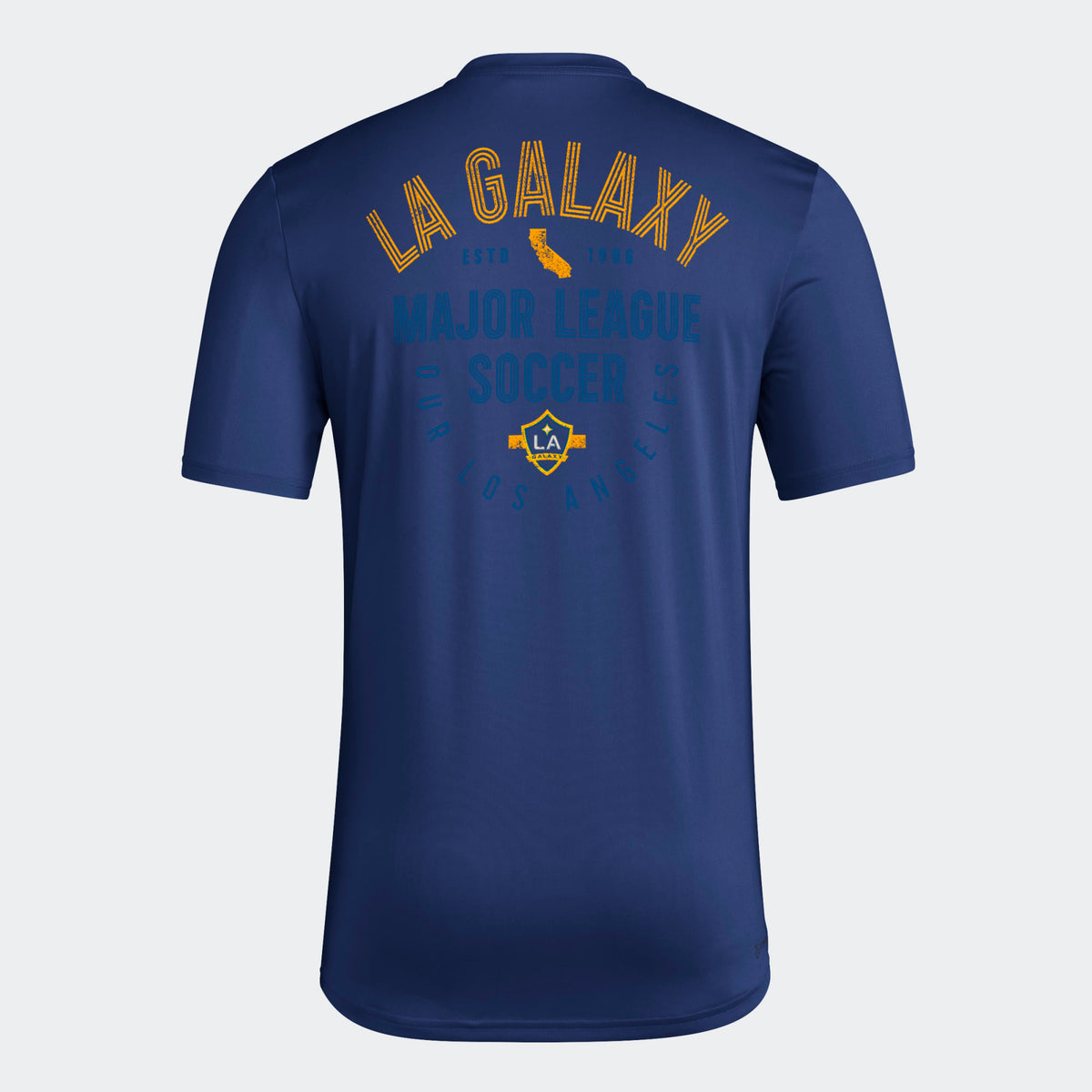 adidas LA Galaxy Men's Pregame Shirt - IN8792-ADIDAS by adidas | Available at Niky's Sports