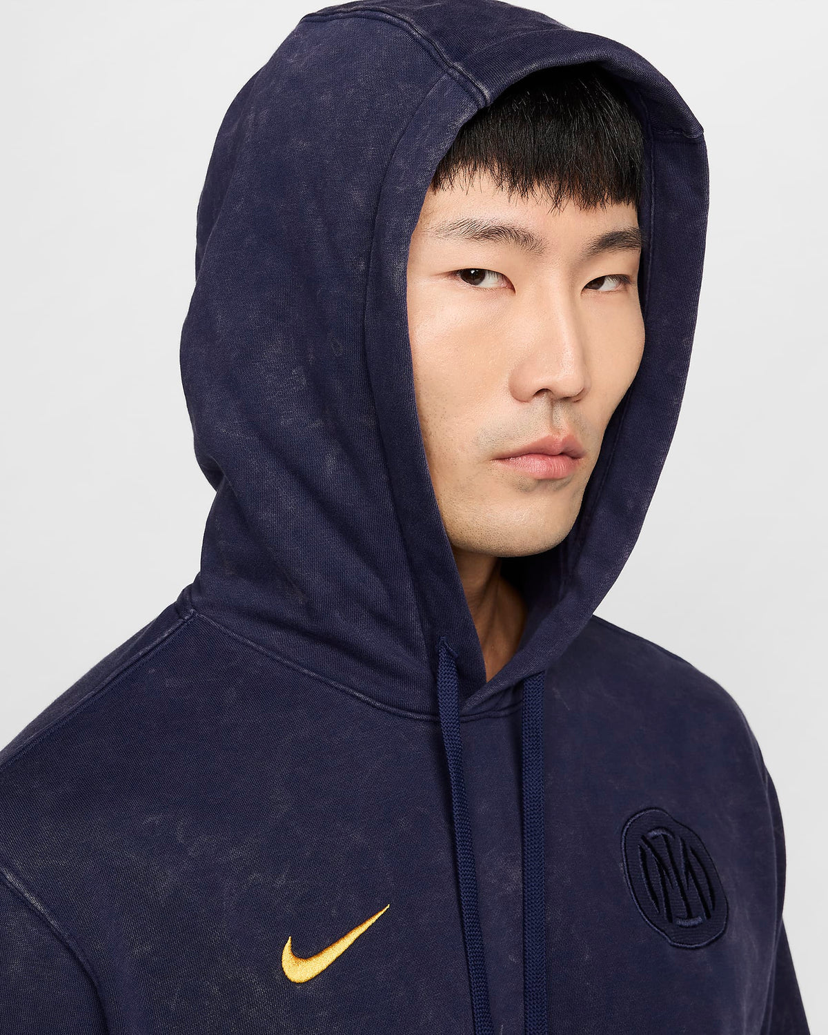 Nike Inter Milan Club Third Men's Soccer French Terry Pullover Hoodie