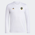 adidas LA Galaxy Men's Pregame Long Sleeve Tee - IP0990-ADIDAS by adidas | Available at Niky's Sports