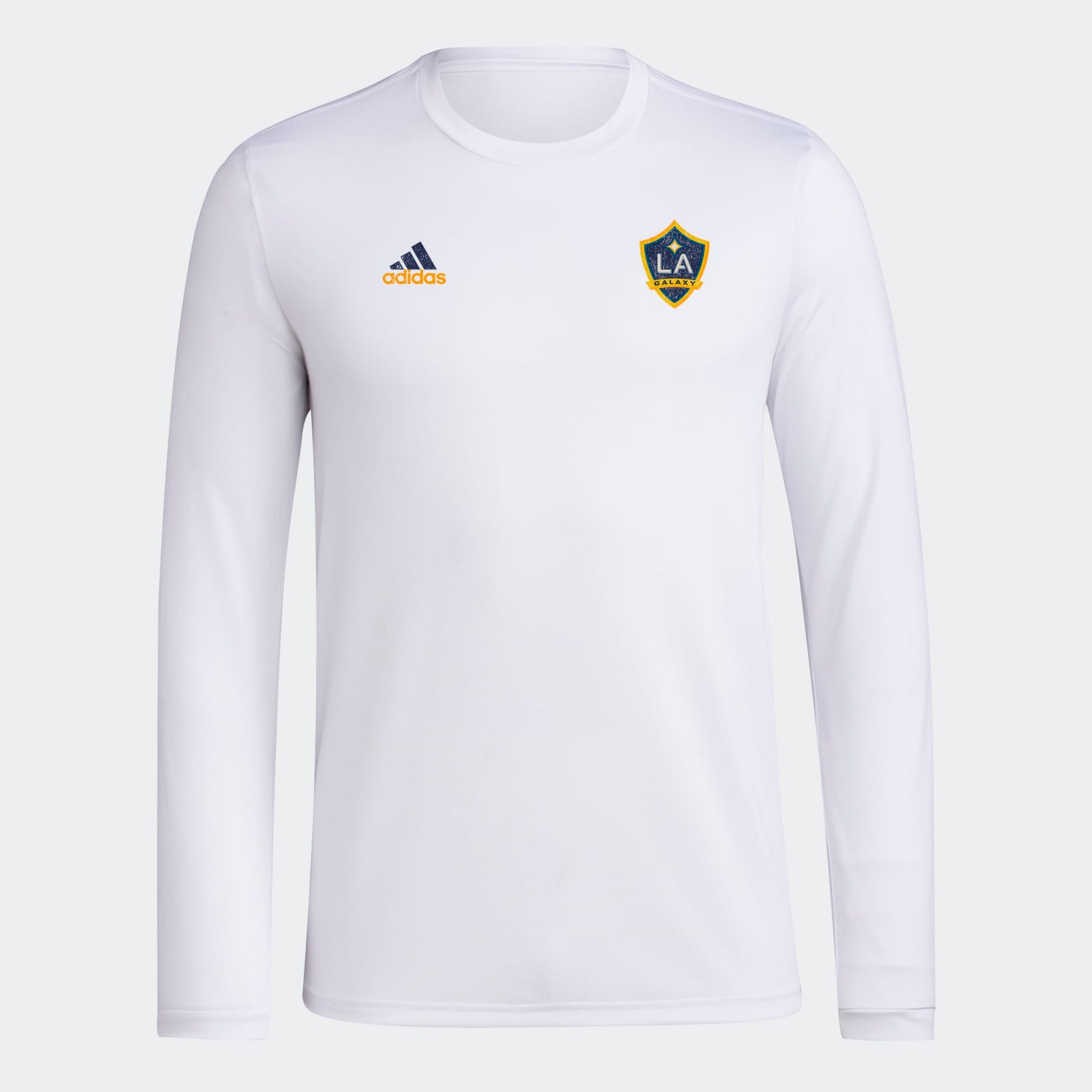 adidas LA Galaxy Men's Pregame Long Sleeve Tee - IP0990-ADIDAS by adidas | Available at Niky's Sports