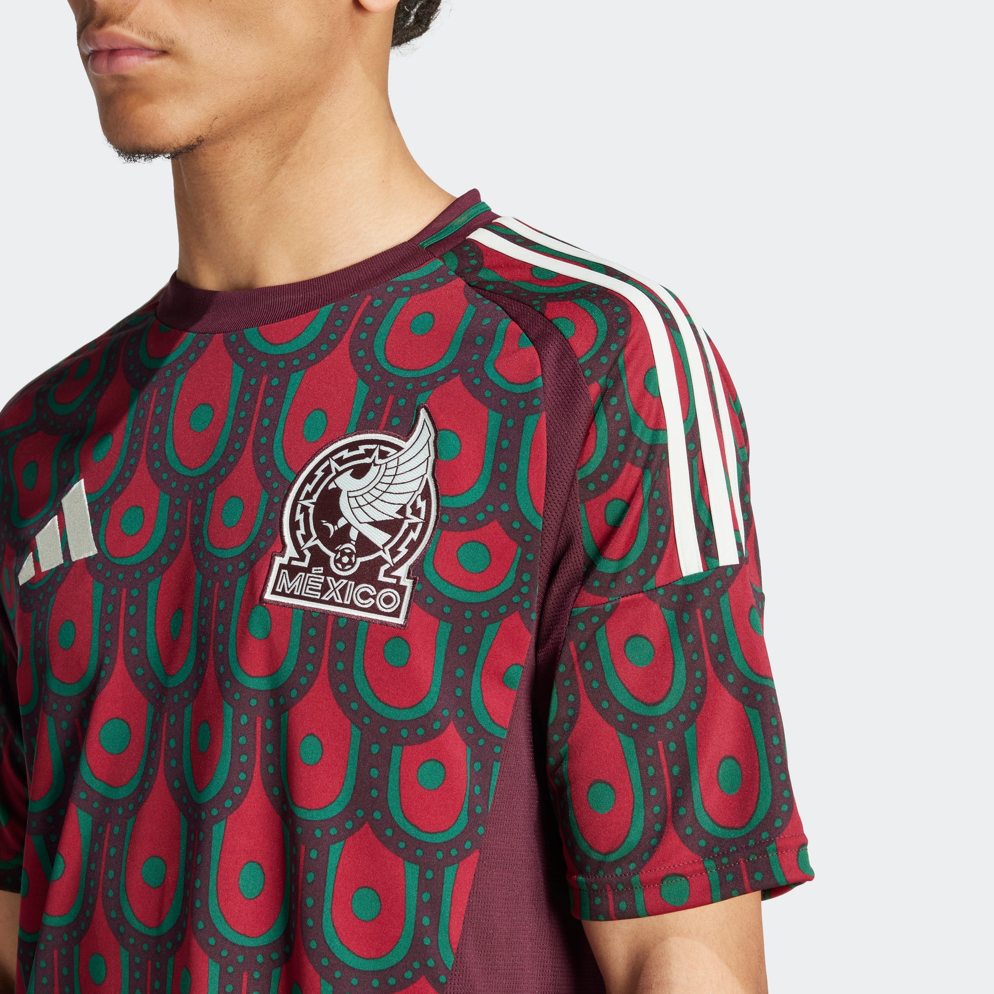 adidas Mexico Home Men's Stadium Jersey 2024 - IP6377-ADIDAS by adidas | Available at Niky's Sports