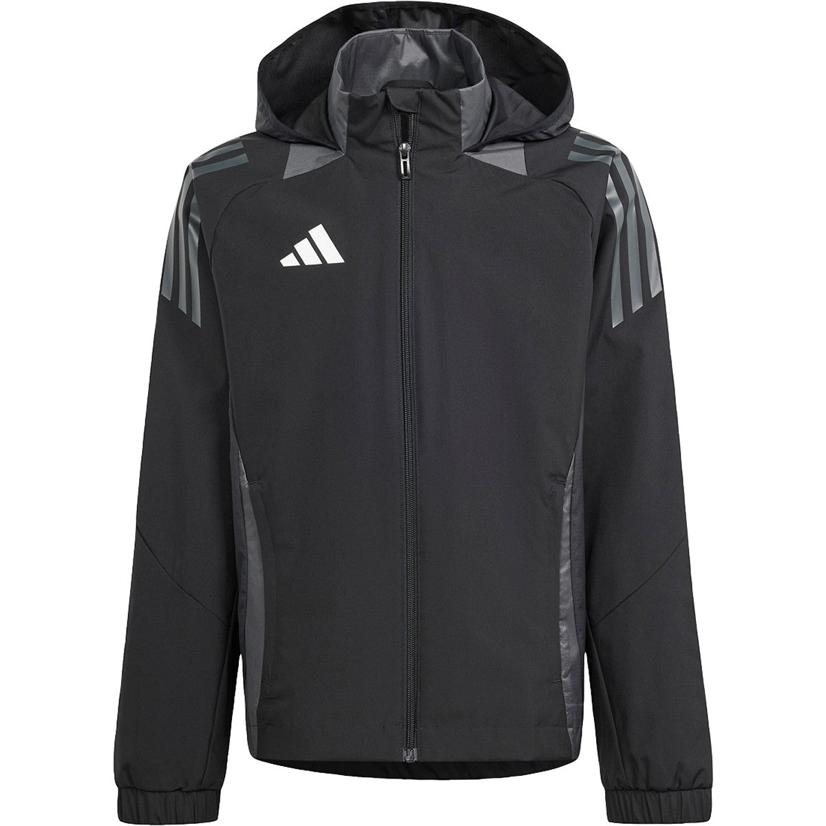 adidas TIRO 24 COMPETITION YOUTH ALL WEATHER JACKET - IP7607-ADIDAS by adidas | Available at Niky's Sports