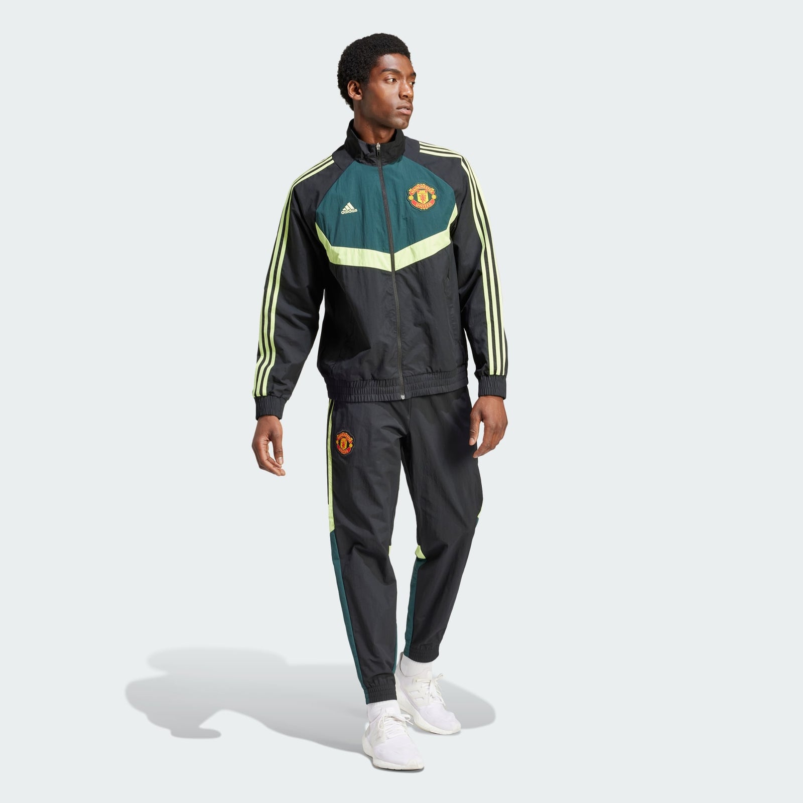 adidas MANCHESTER UNITED WOVEN TRACK TOP - IP9190-ADIDAS by adidas | Available at Niky's Sports