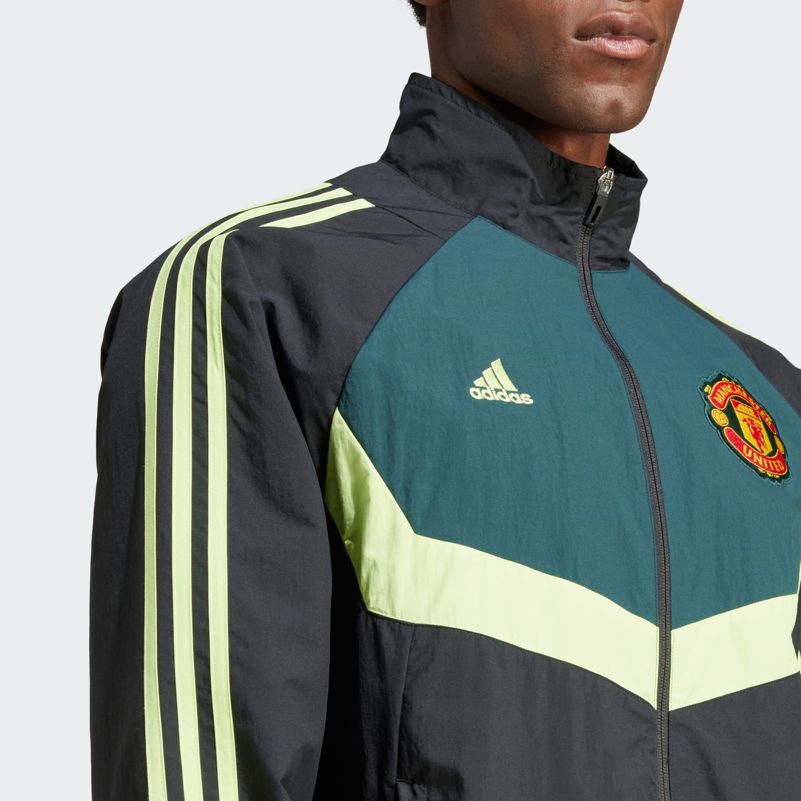 adidas MANCHESTER UNITED WOVEN TRACK TOP - IP9190-ADIDAS by adidas | Available at Niky's Sports