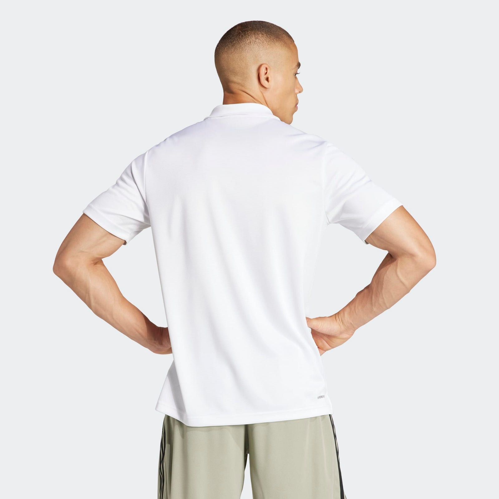 adidas Train Essentials Training Polo Shirt - IR5160-ADIDAS by adidas | Available at Niky's Sports