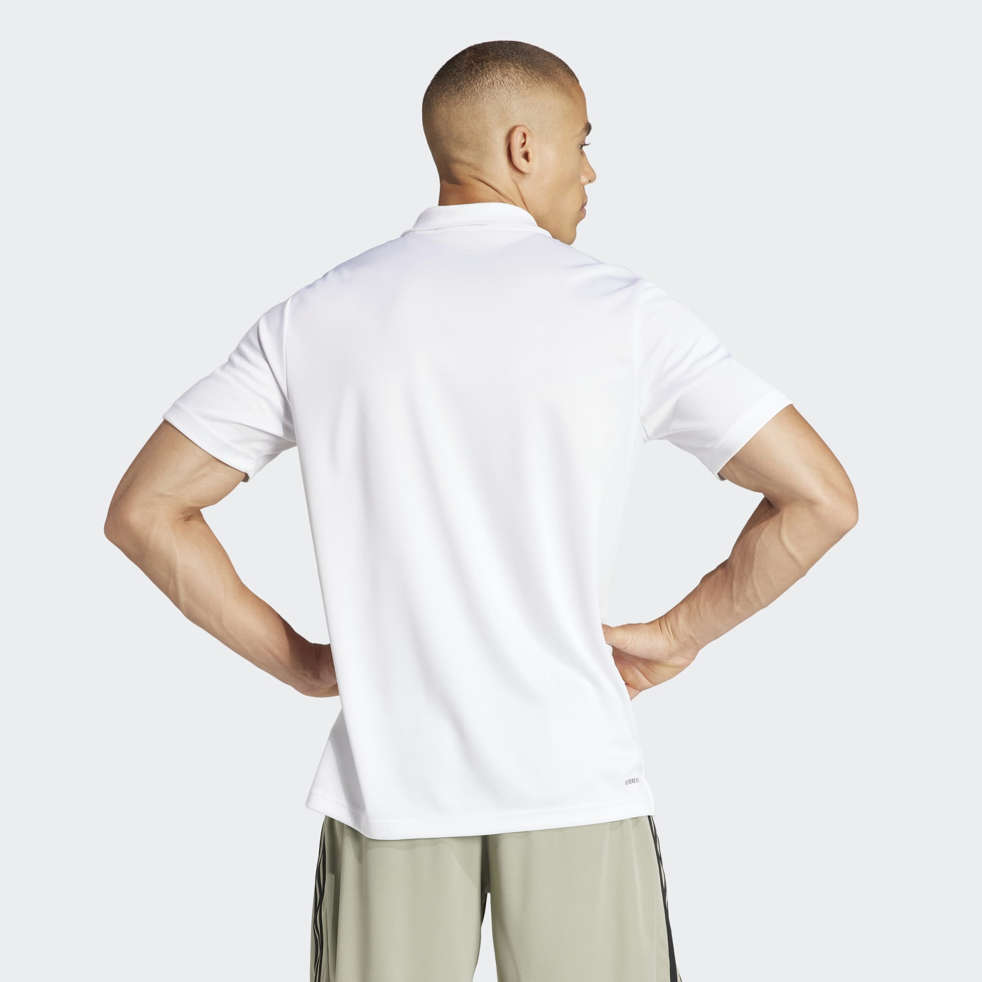 adidas Train Essentials Training Polo Shirt - IR5160-ADIDAS by adidas | Available at Niky's Sports