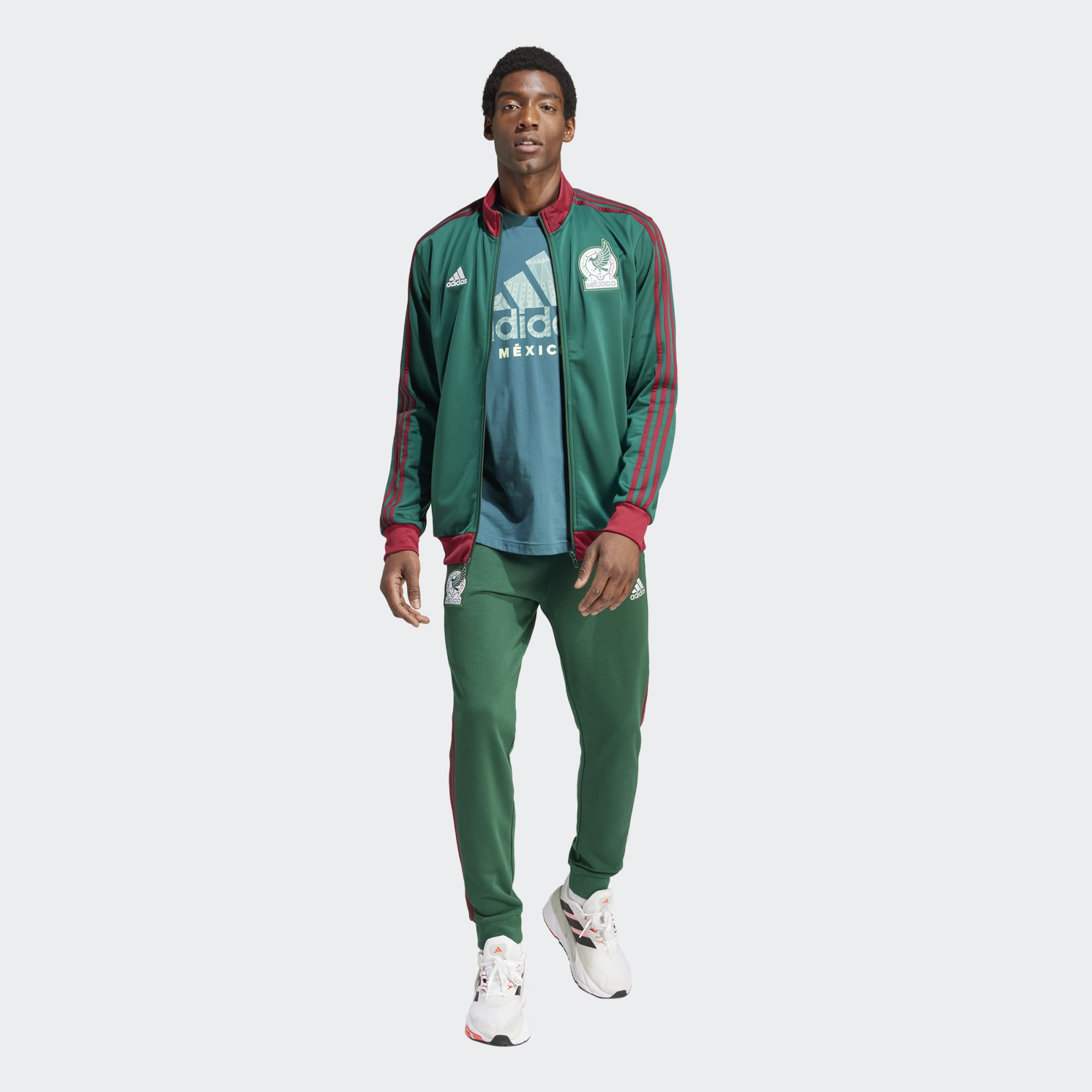 adidas Mexico Adicolor 3-Stripe DNA Track Top - IT9683-ADIDAS by adidas | Available at Niky's Sports