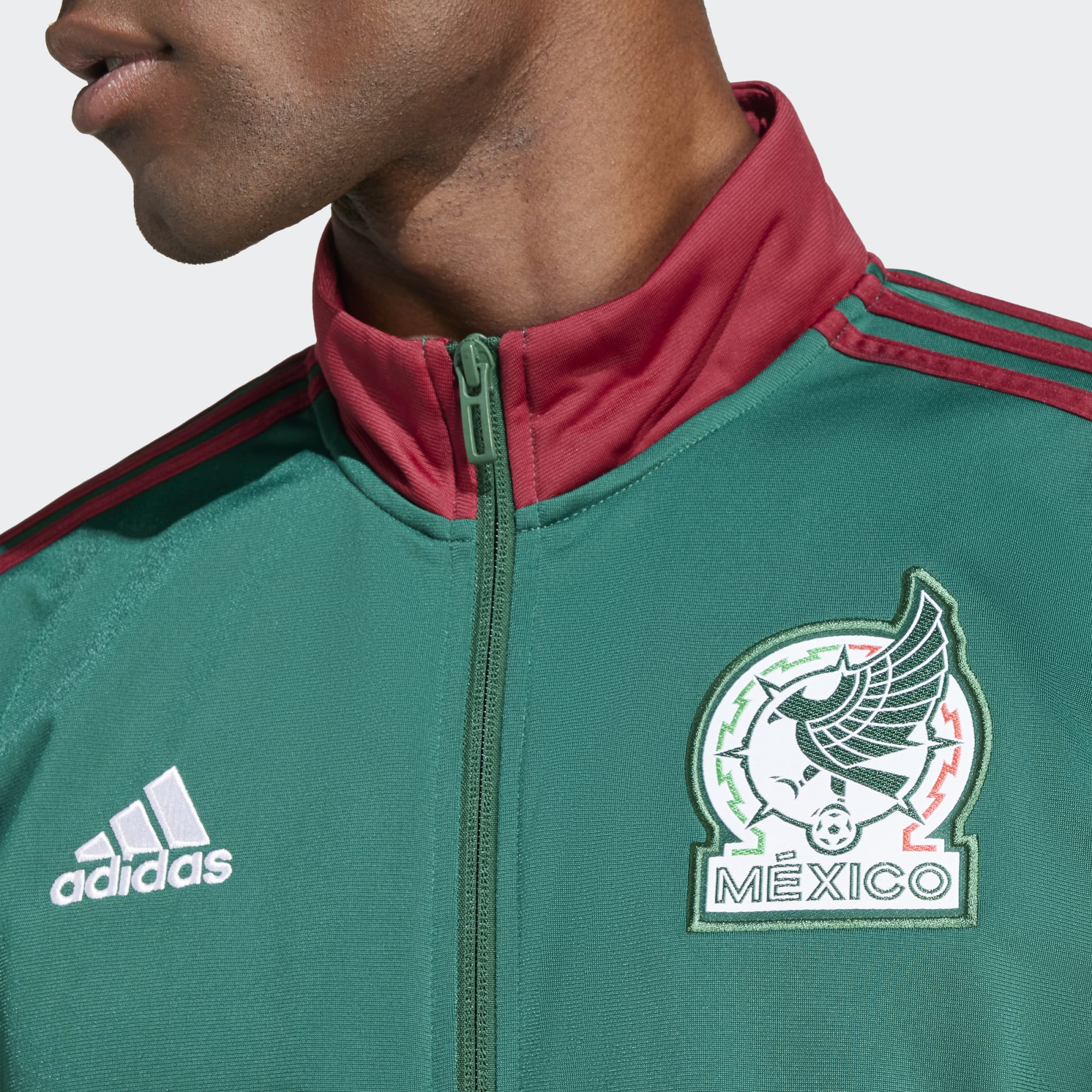 adidas Mexico Adicolor 3-Stripe DNA Track Top - IT9683-ADIDAS by adidas | Available at Niky's Sports