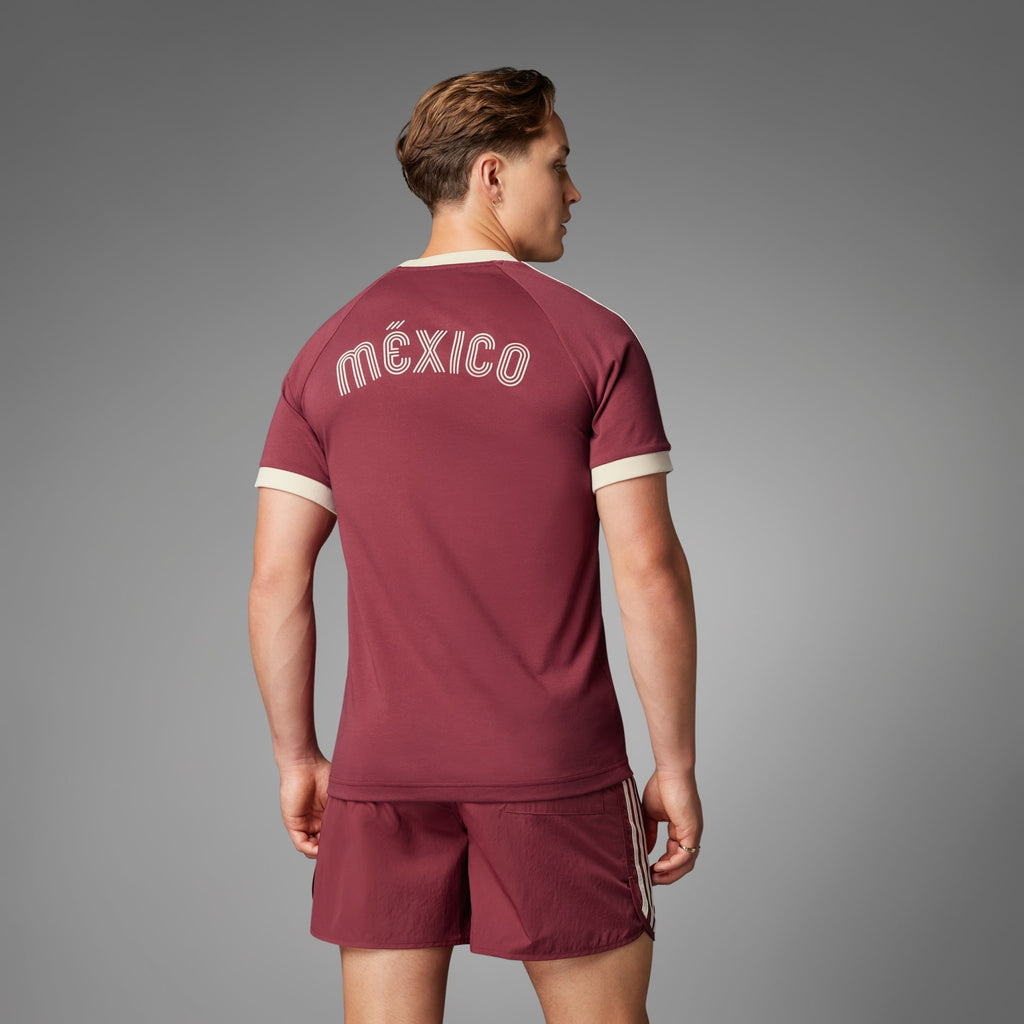 adidas Mexico Adicolor 3-Stripe Men's Tee - IU2177-ADIDAS by adidas | Available at Niky's Sports