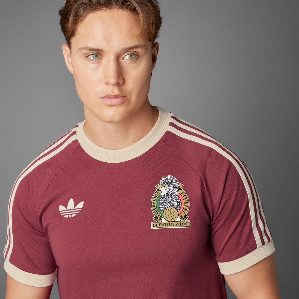 adidas Mexico Adicolor 3-Stripe Men's Tee - IU2177-ADIDAS by adidas | Available at Niky's Sports