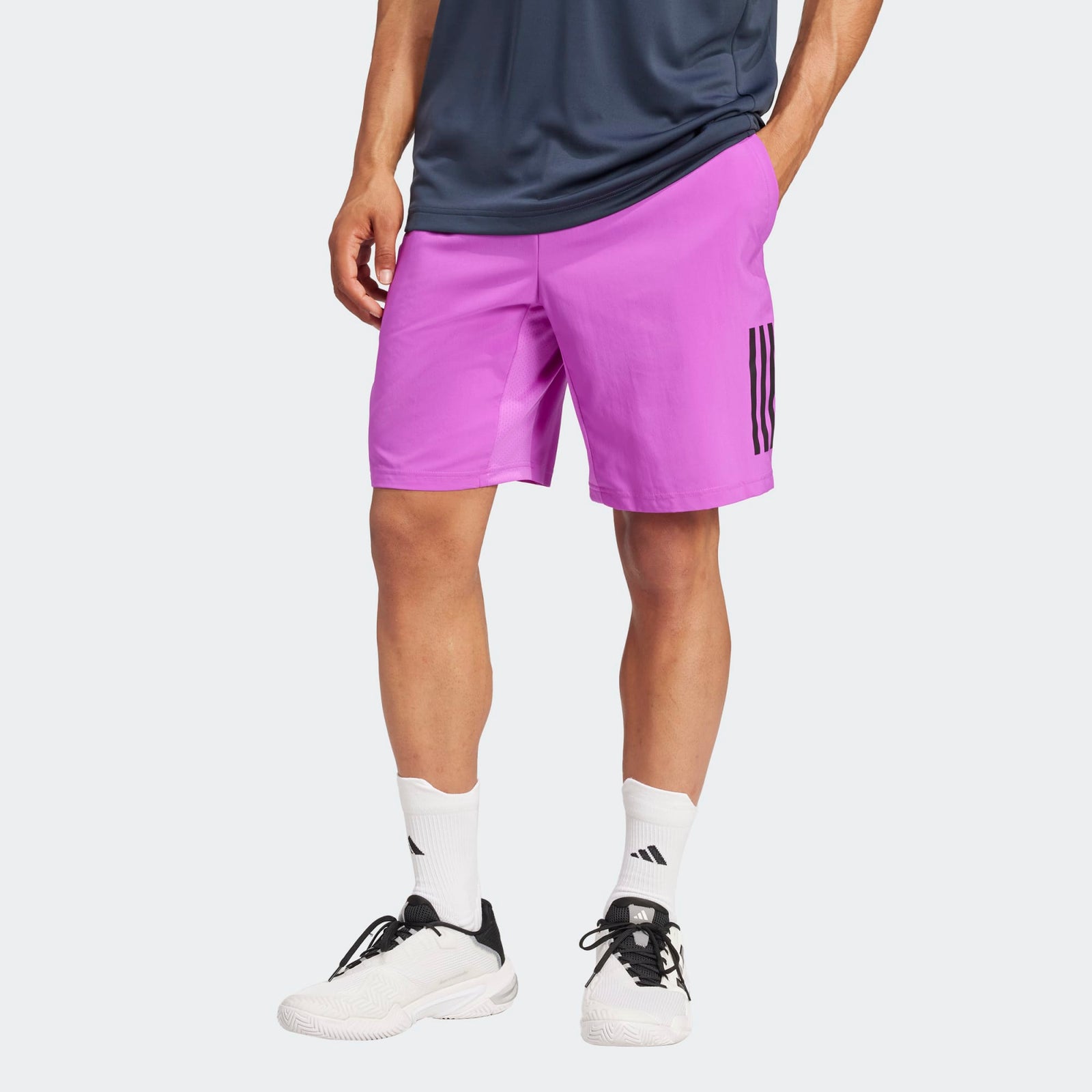 adidas Club 3 Stripe Short - IZ3230-ADIDAS by adidas | Available at Niky's Sports