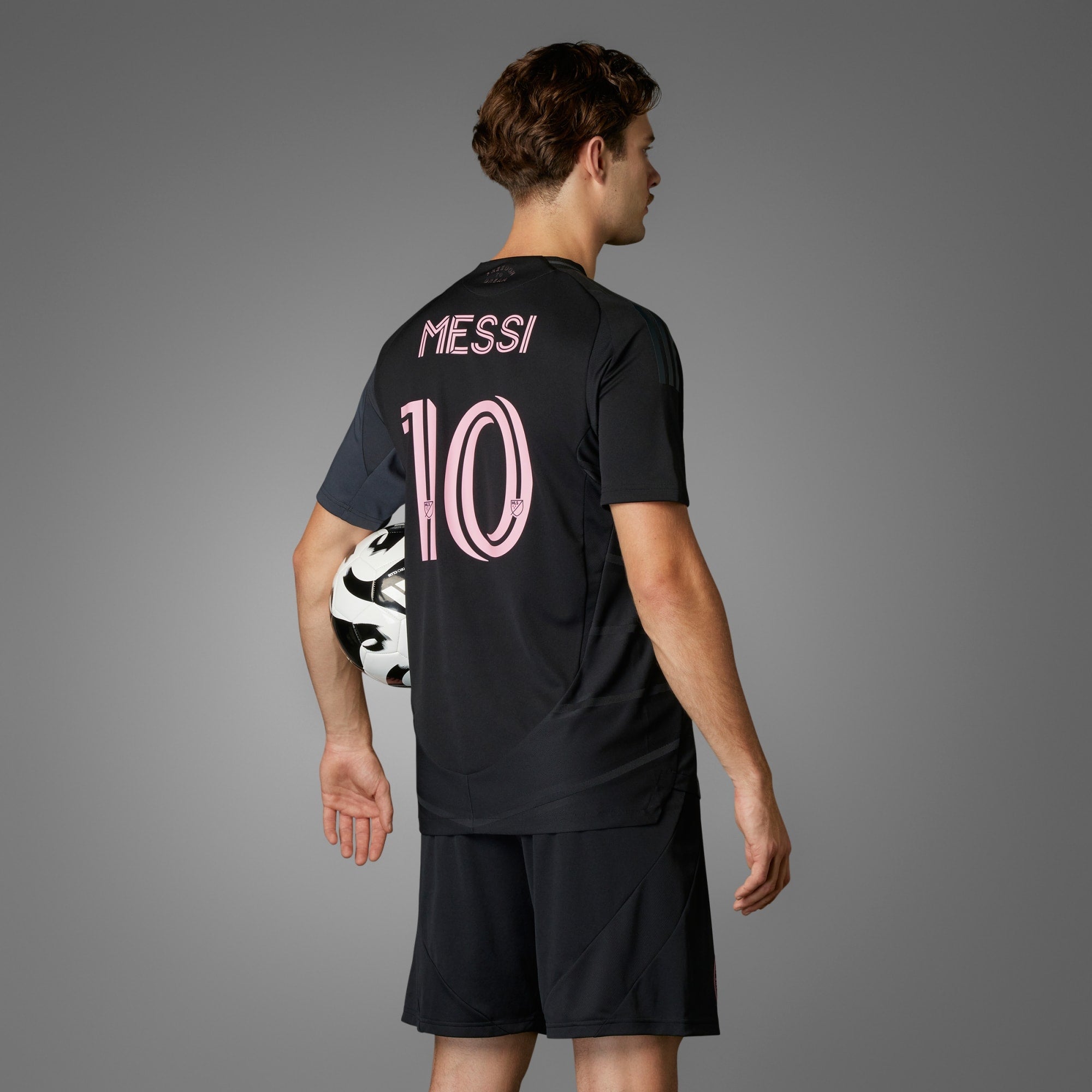 adidas Inter Miami CF 25/26 Men's Messi Away Authentic Jersey - JI6822-ADIDAS by adidas | Available at Niky's Sports