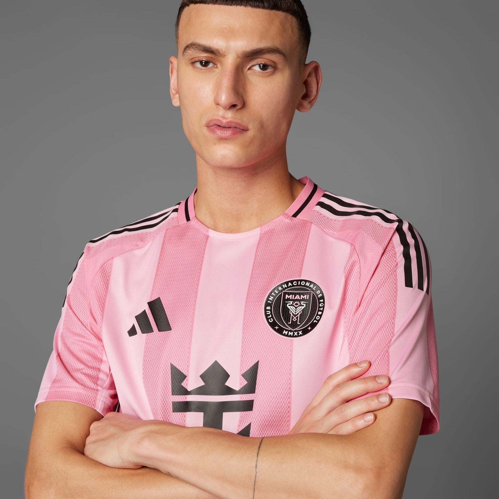 adidas Inter Miami CF 25/26 Messi Home Authentic Jersey - JI6818-ADIDAS by adidas | Available at Niky's Sports