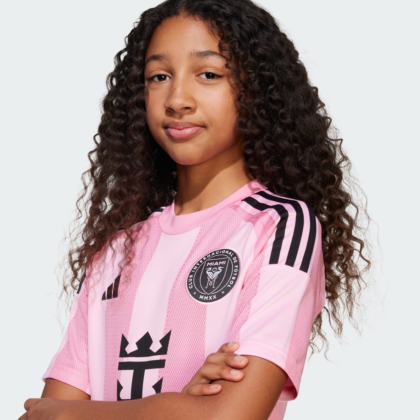 adidas Inter Miami CF 25/26 Messi Home Jersey Kids - JI6816-ADIDAS by adidas | Available at Niky's Sports