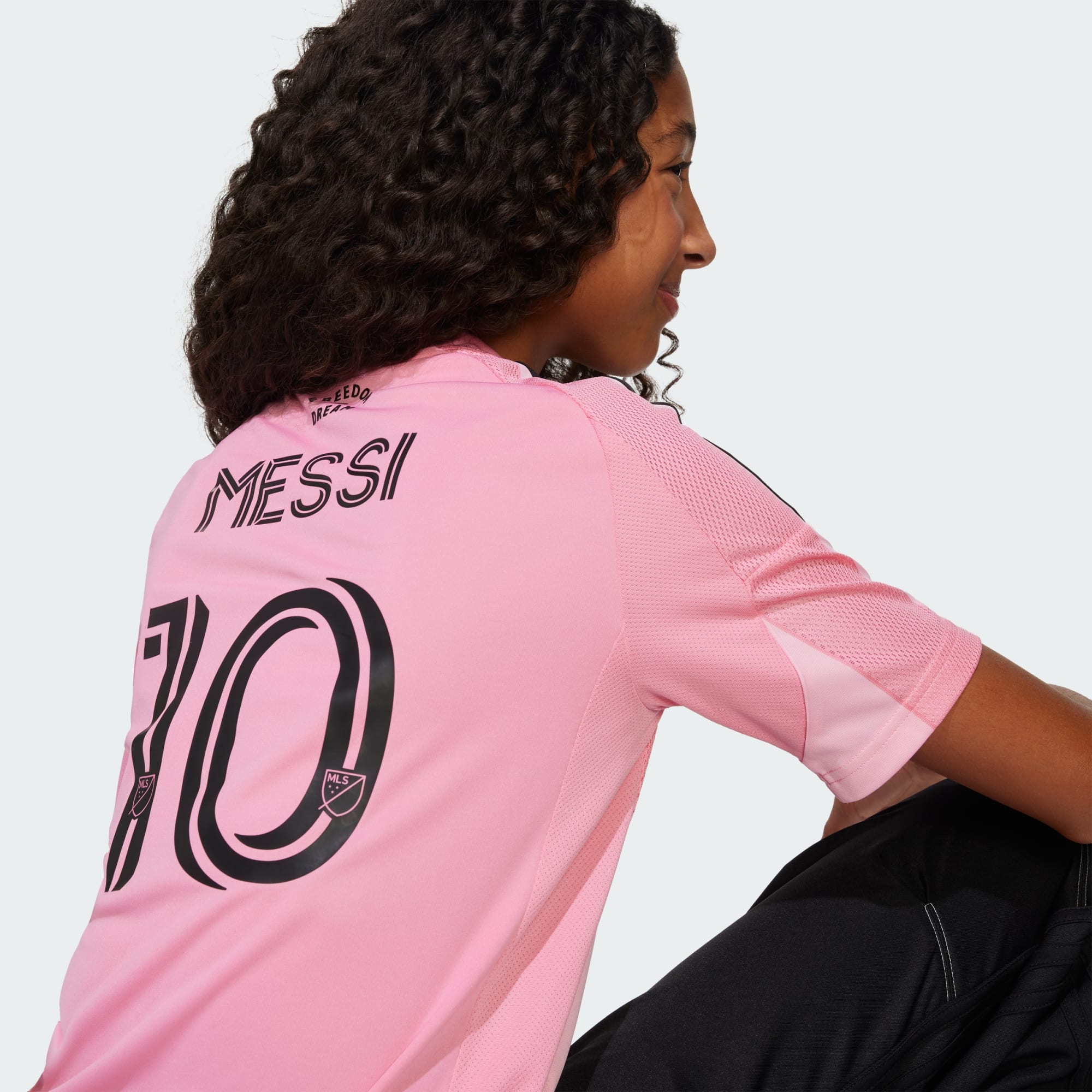 adidas Inter Miami CF 25/26 Messi Home Jersey Kids - JI6816-ADIDAS by adidas | Available at Niky's Sports