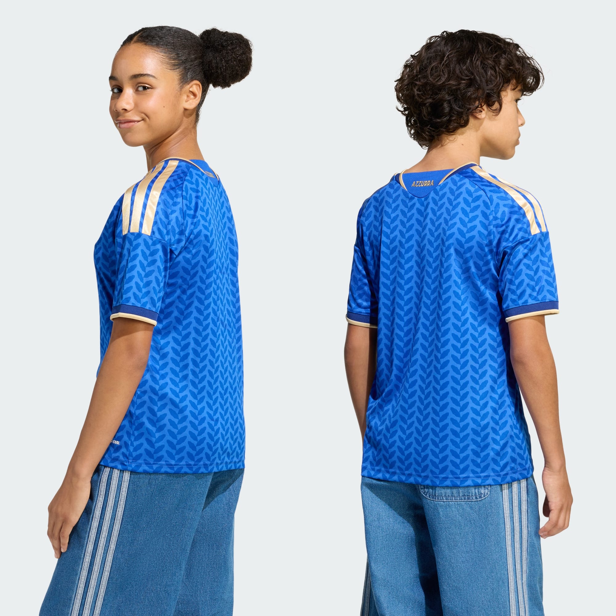 adidas Italy 26 Home Kids Jersey