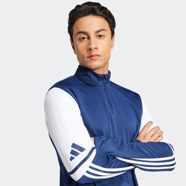 adidas Squadra 25 1/4 Zip Training Top Navy - Men's