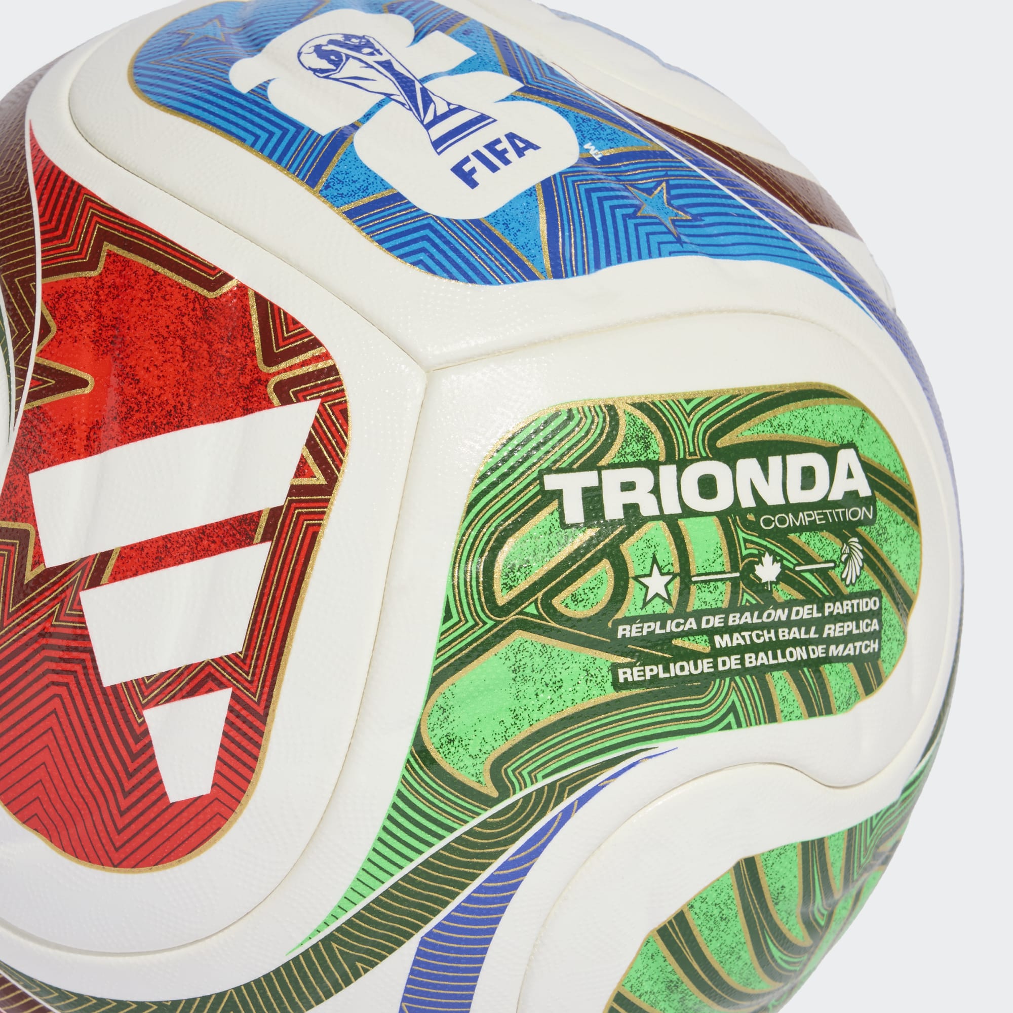aidas 2026 World Cup Competition Soccer Ball - JD8031-ADIDAS by adidas | Available at Niky's Sports