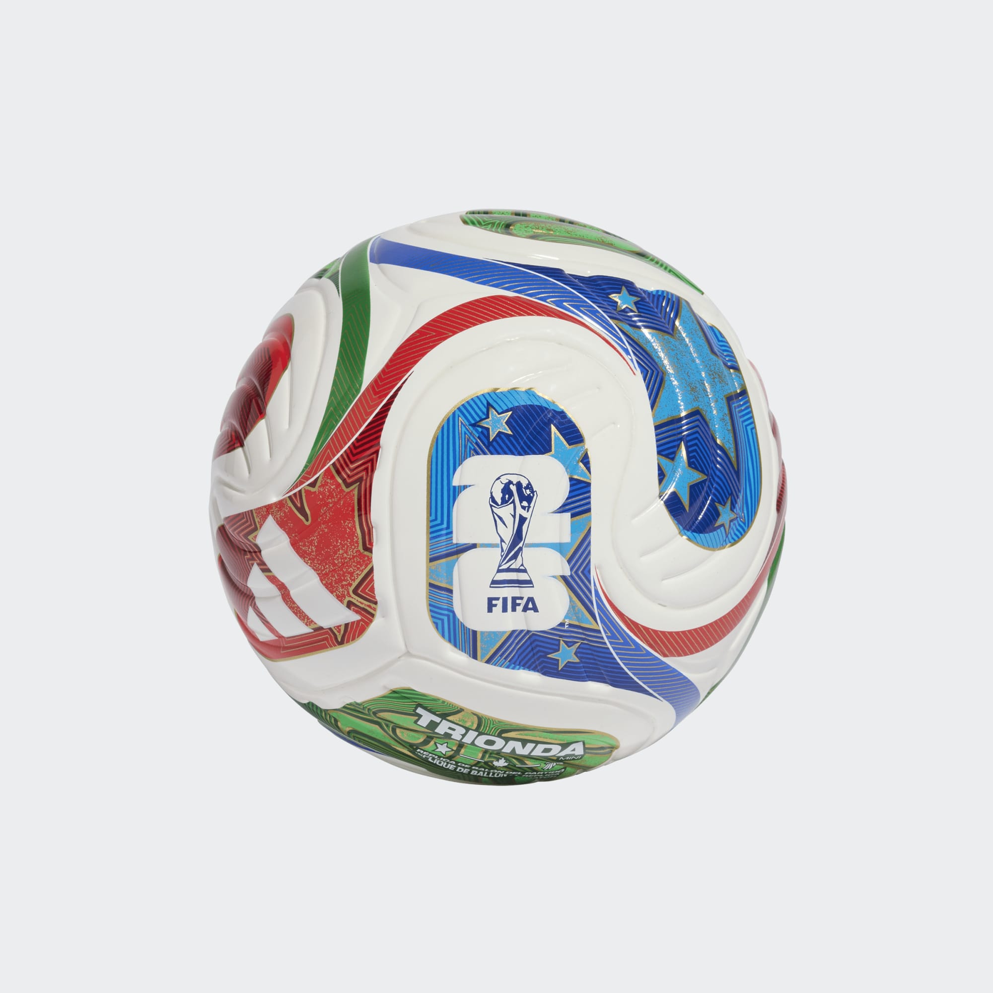 adidas 2026 World Cup Mini Soccer Ball - JD8034-ADIDAS by adidas | Available at Niky's Sports